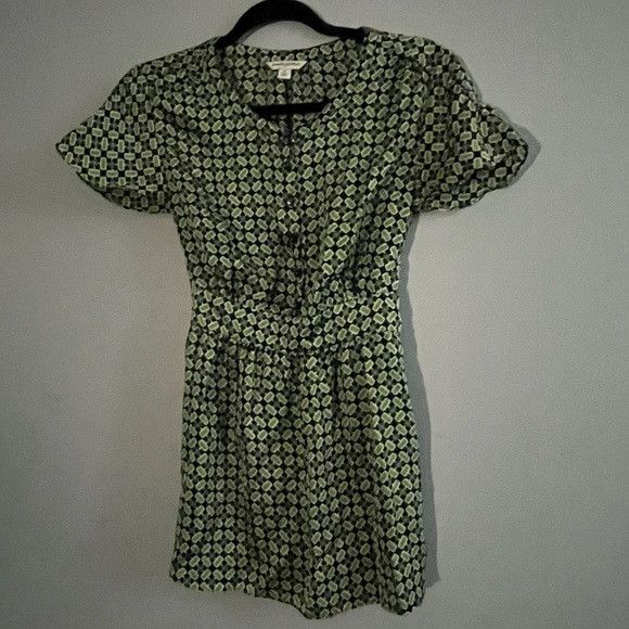 Banana Republic Banana Republic green printed short sleeve top size M Size M / US 6-8 / IT 42-44 - 1 Thumbnail