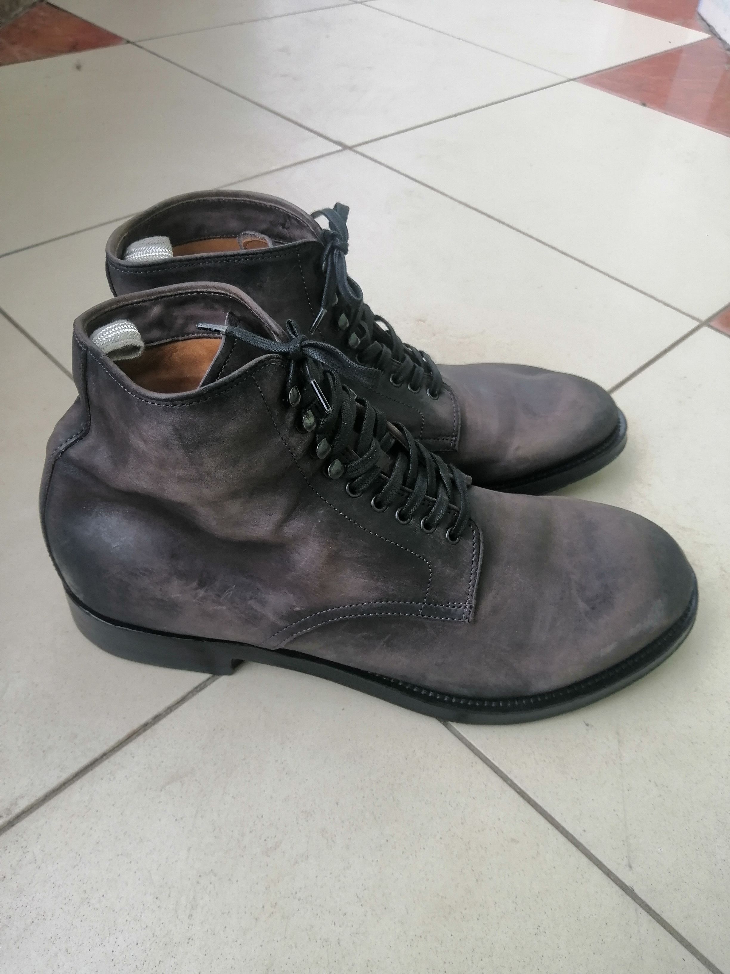 Officine Creative Officine Creative Burnished Leather Lace-Up Boots Size US 8 / EU 41 - 6 Thumbnail