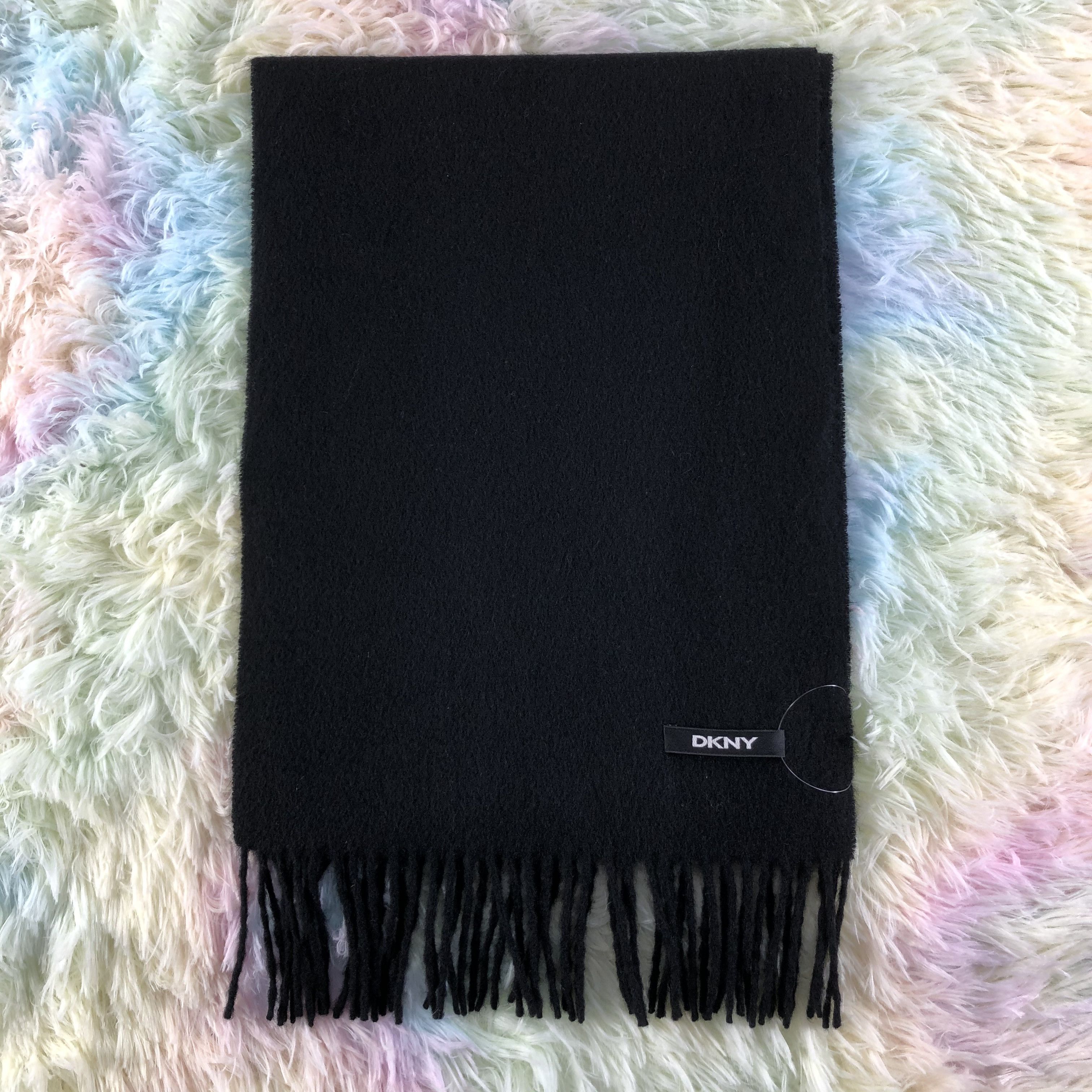 DKNY × Vintage DKNY Scarf / Muffler / Neckwear - KM139 Size ONE SIZE - 2 Thumbnail