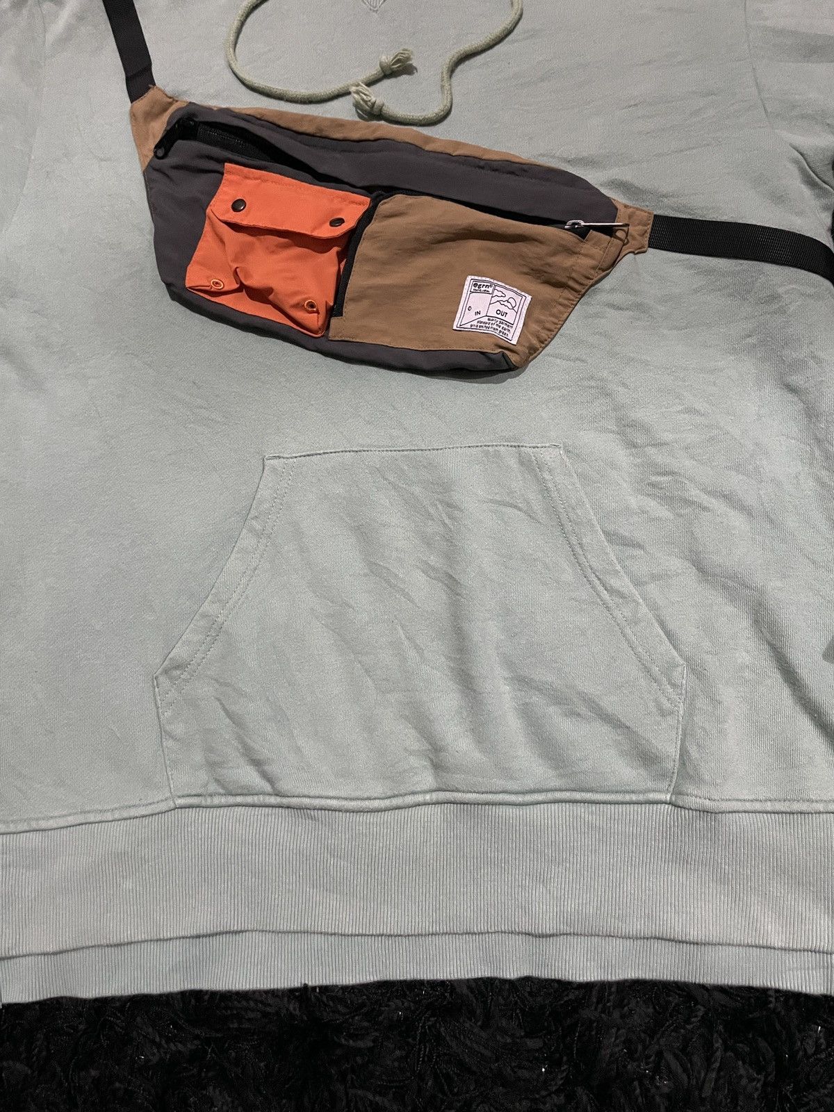 GRN × Japanese Brand Grn Tokyo Japan Outdoor Reverse Weave Hooded Gorpcore hiking Size US M / EU 48-50 / 2 - 7 Thumbnail