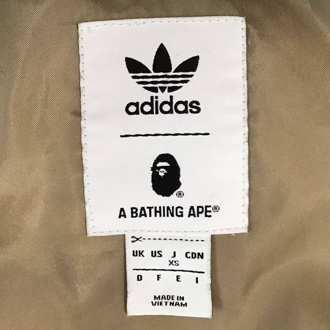 Adidas × Bape BAPE × Adidas Shark full zip hoodie Puffer Down Jacket APE Size US XS / EU 42 / 0 - 9 Thumbnail