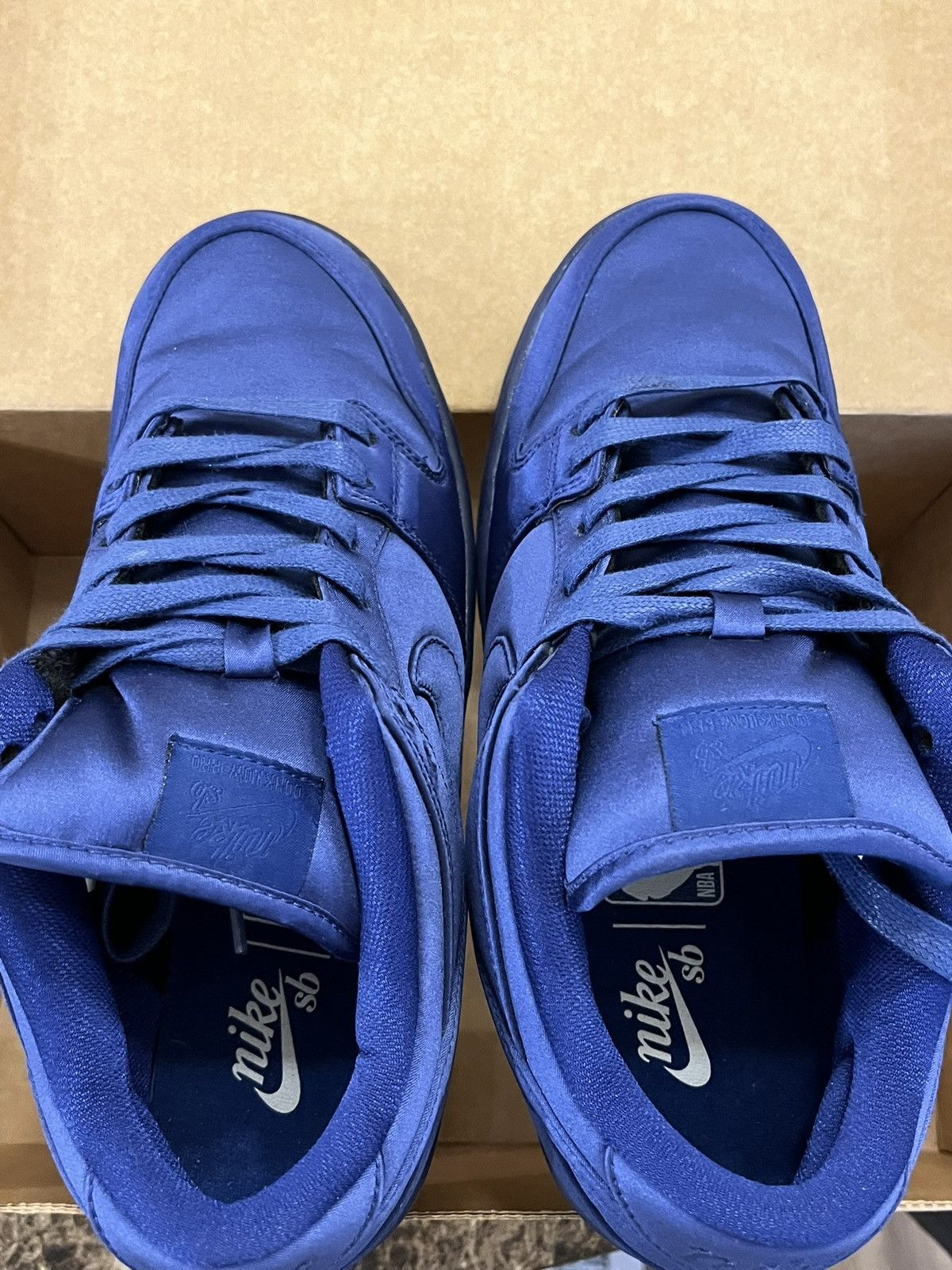 Nike SB NBA SB Dunk low Deep Royal Blue Size 9 Excellent Condition Size US 9 / EU 42 - 8 Thumbnail