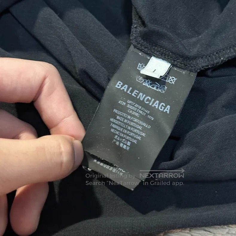 Balenciaga Balenciaga Short Sleeve T-Shirt Size US L / EU 52-54 / 3 - 5 Thumbnail