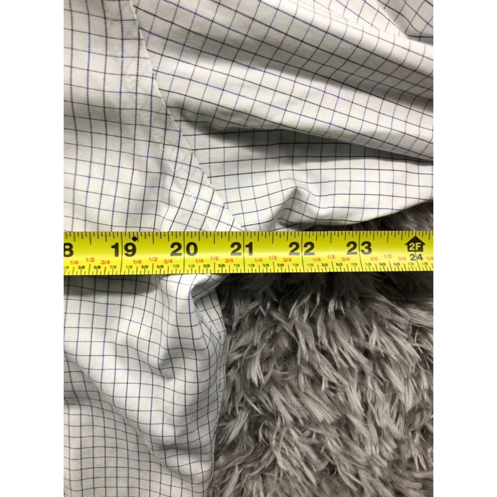Jos. A. Bank Jos. A. Bank Travelers Collection Shirt Mens 16 33 Long Sleeve Button-Down White Check Vintage No Size US L / EU 52-54 / 3 - 4 Thumbnail