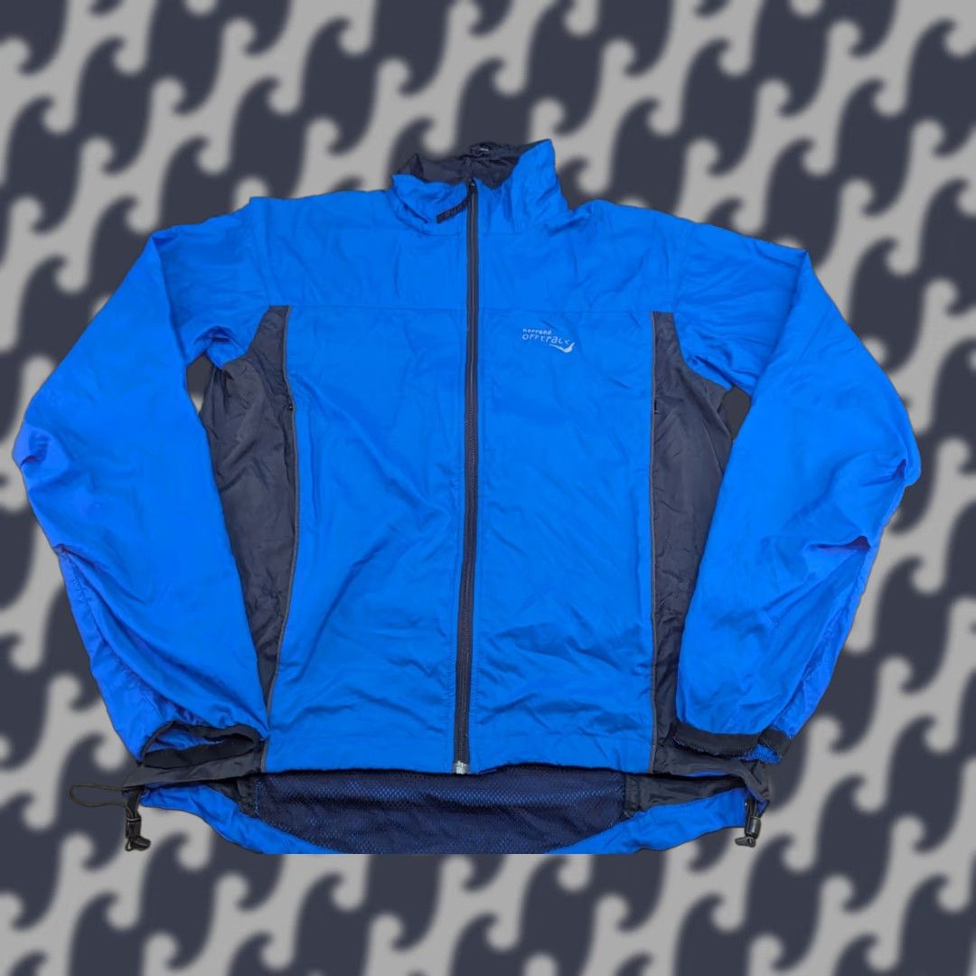 Vintage Norrona Offtrack Mens Jacket Full Zip Outdoor Blue Black Back Pocket M Regular Size Blue Jacket Mens 90s? Size US M / EU 48-50 / 2 - 1 Thumbnail