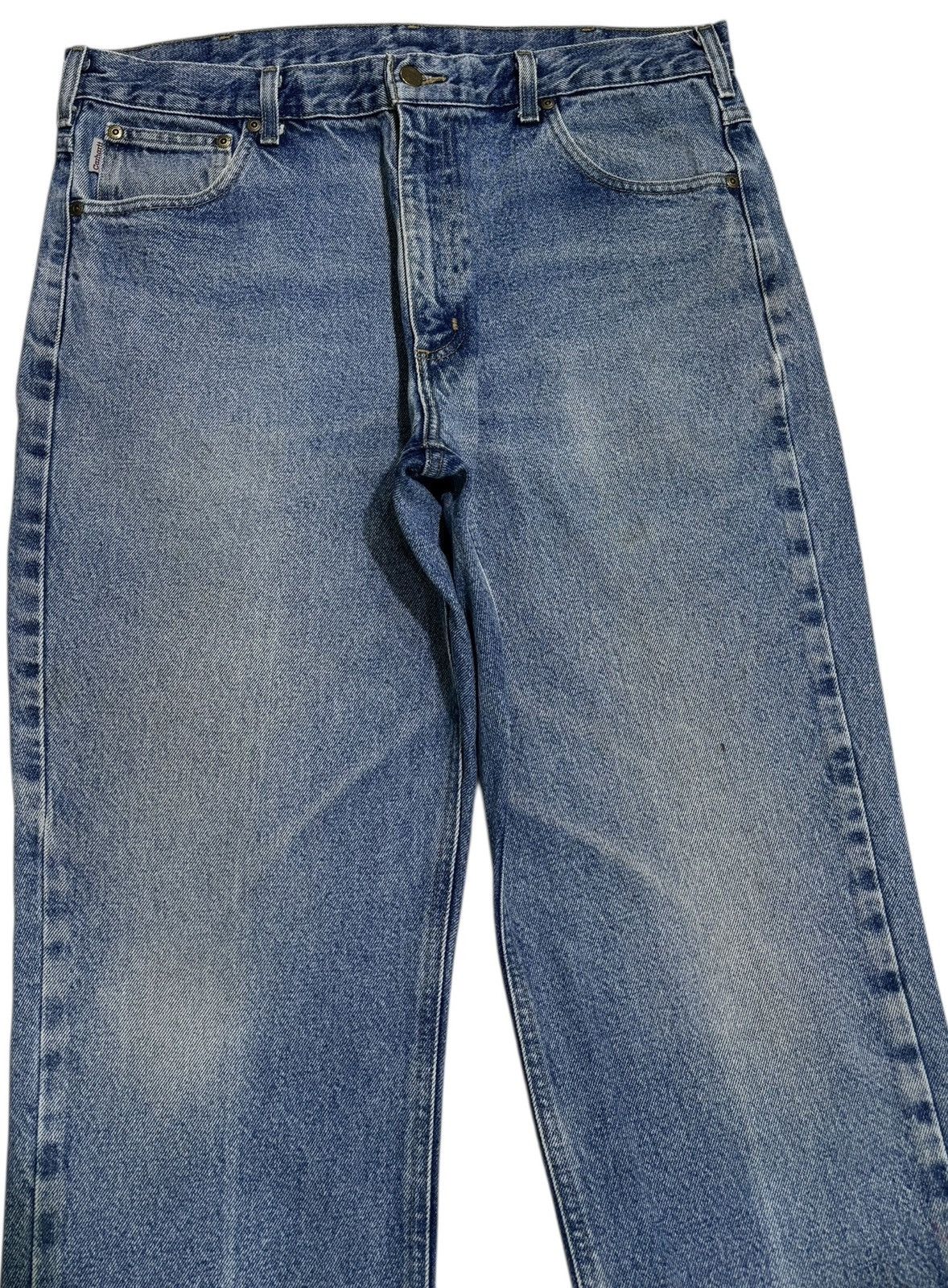 Carhartt Vintage CARHARTT Sand Wash Blue Jeans Size US 38 / EU 54 - 5 Thumbnail
