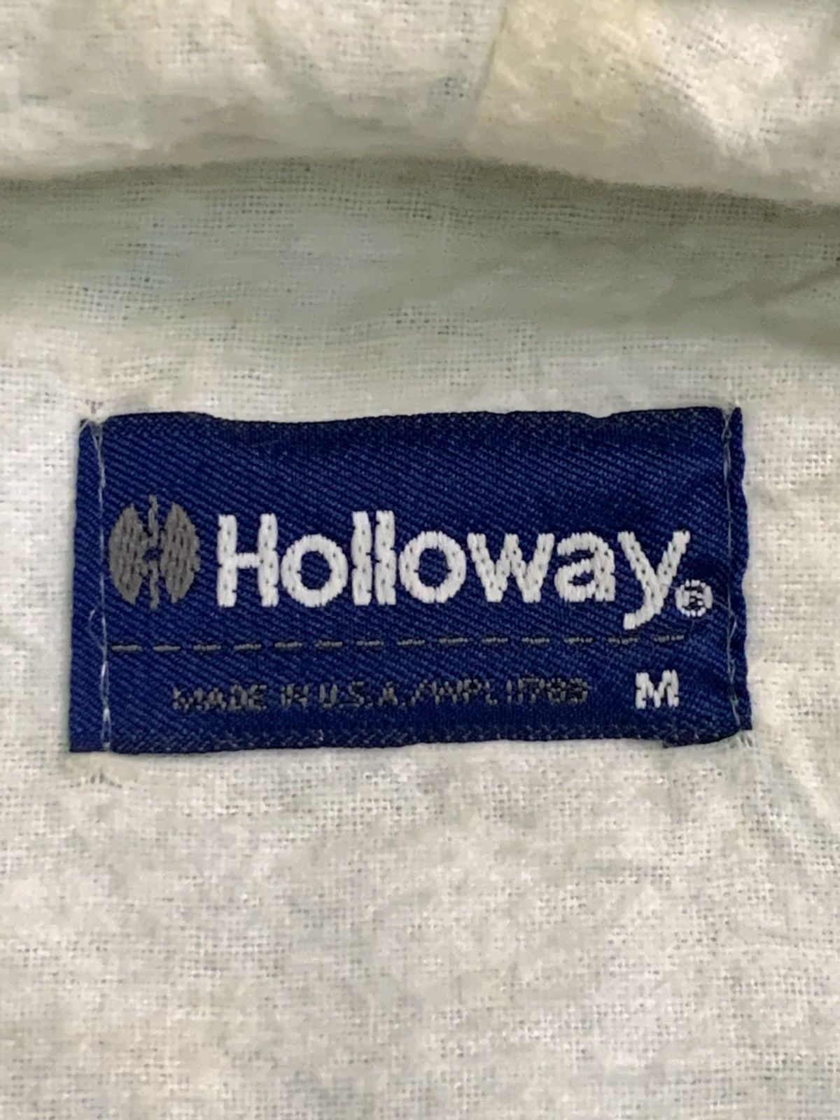 Rare Design Vintage Holloway Half Zipper Hoodie Sweater