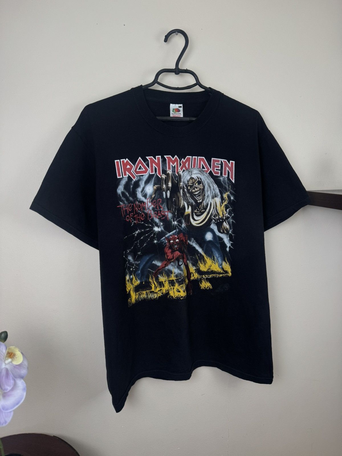 Iron Maiden Vintage Iron Maiden T shirt 2010 The Number of the beast L Size US L / EU 52-54 / 3 - 4 Thumbnail