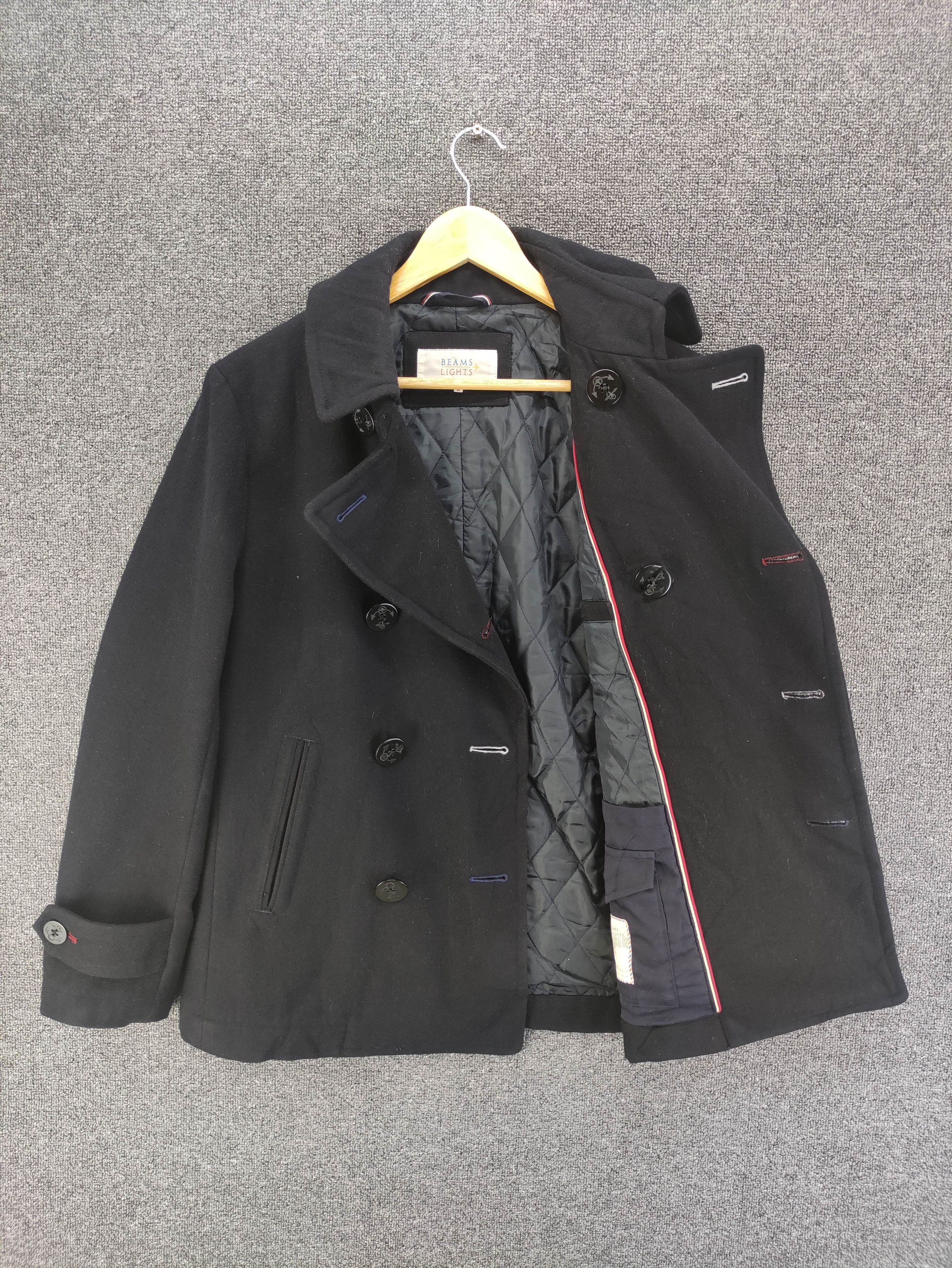 Beams Plus Vintage Beams Light Double Breasted Wool Jacket Size US M / EU 48-50 / 2 - 6 Thumbnail