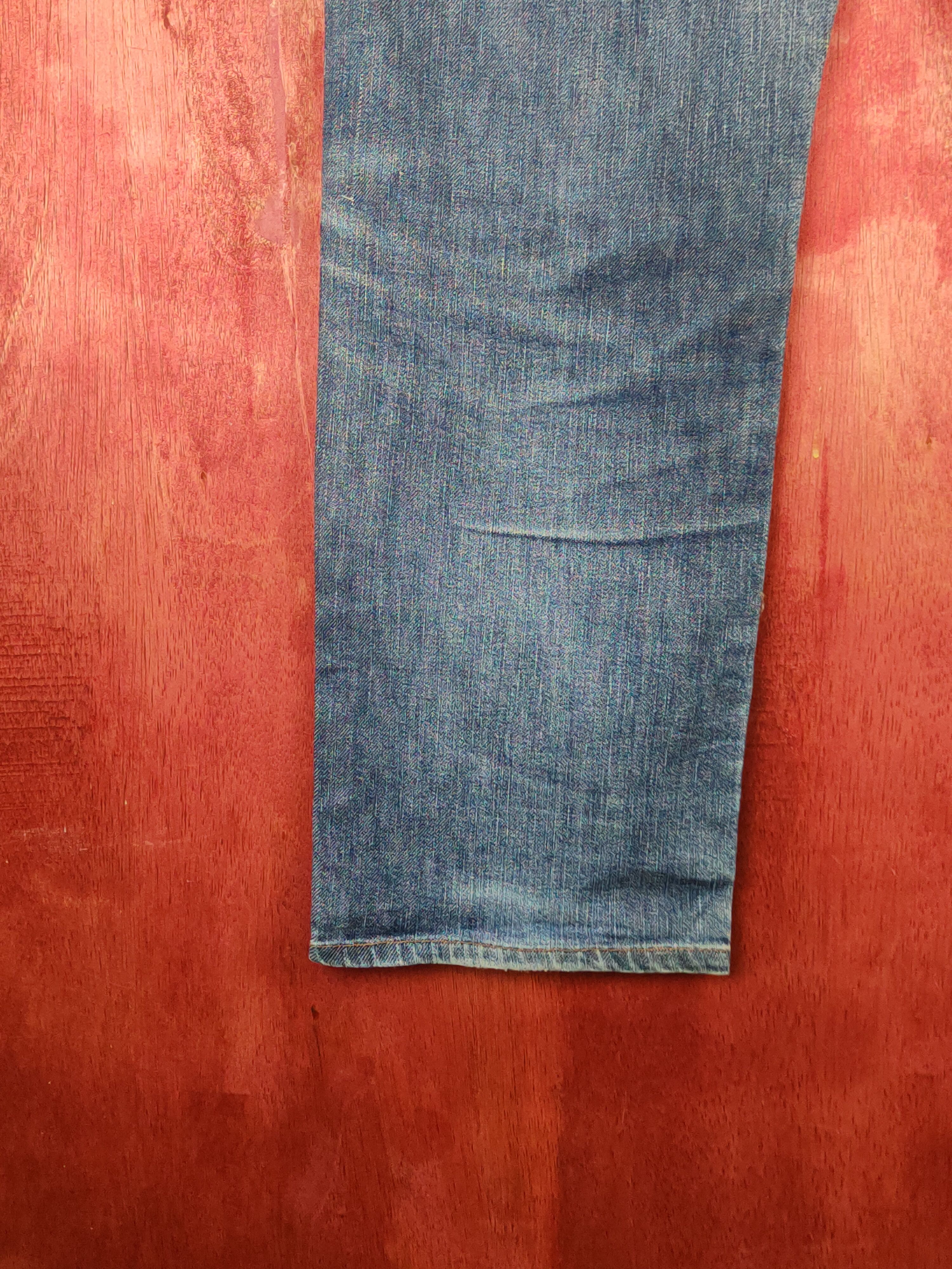 Japanese Brand Bobson Blue Distressed Ripped Jeans #S1660 Size US 30 / EU 46 - 13 Thumbnail