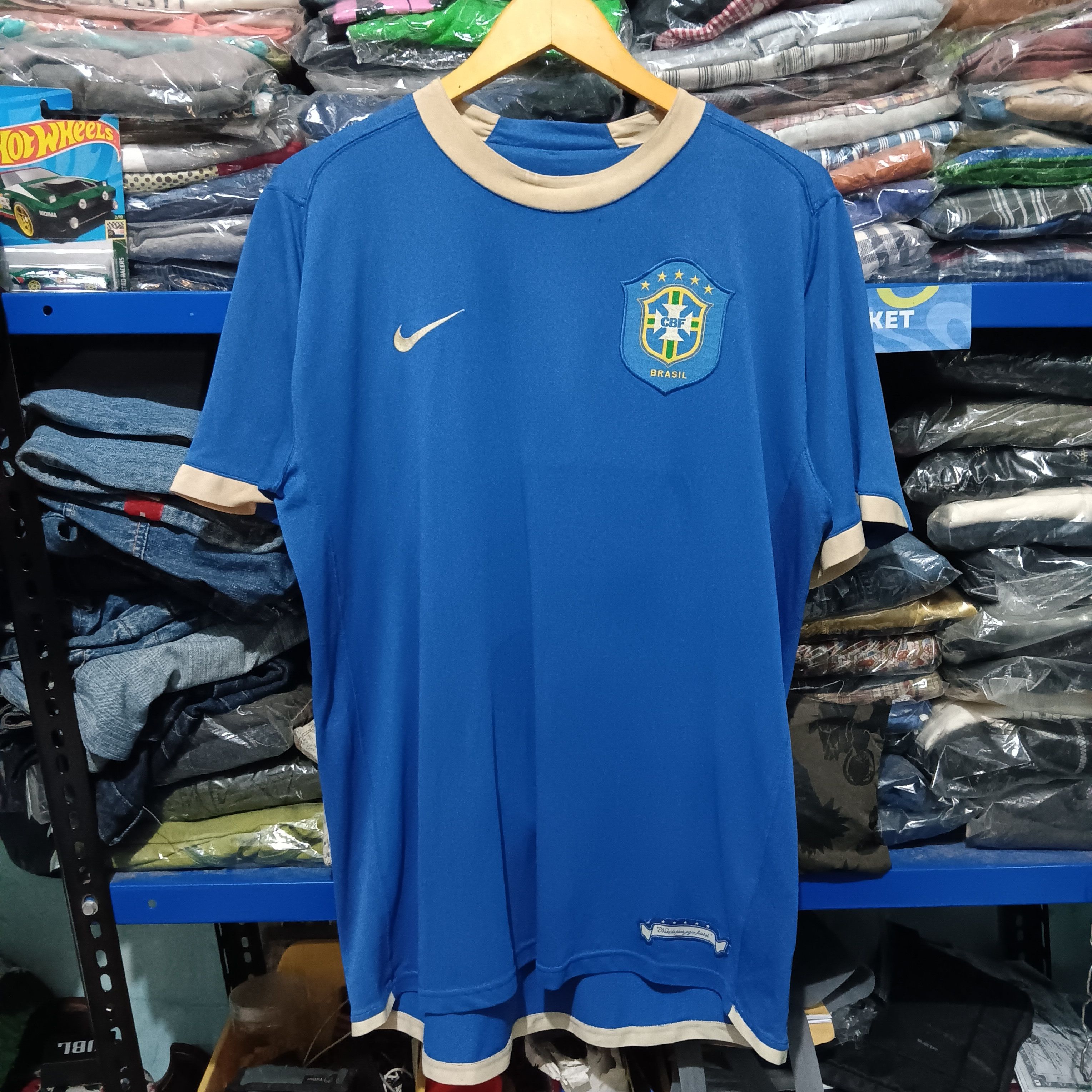 Vintage Nike Brazil away jersey