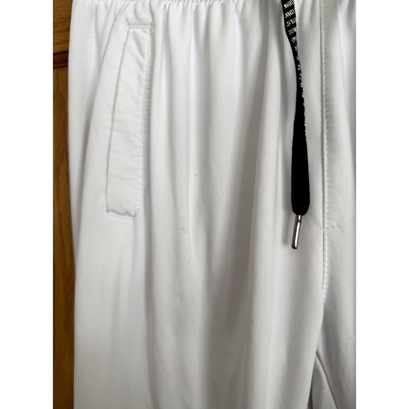 Ecko Unltd. Ecko Unltd Pants Mens Small White Logo Jogger Hip Hop Street Wear Club Jog Gym Size US 29 - 2 Thumbnail
