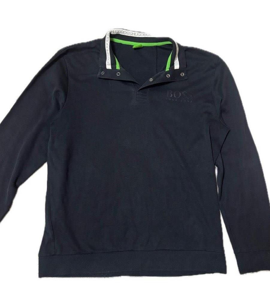 Hugo Boss HUGO BOSS Long Sleeve Polo / Sweatshirt (XL) Size US XL / EU 56 / 4 - 1 Thumbnail