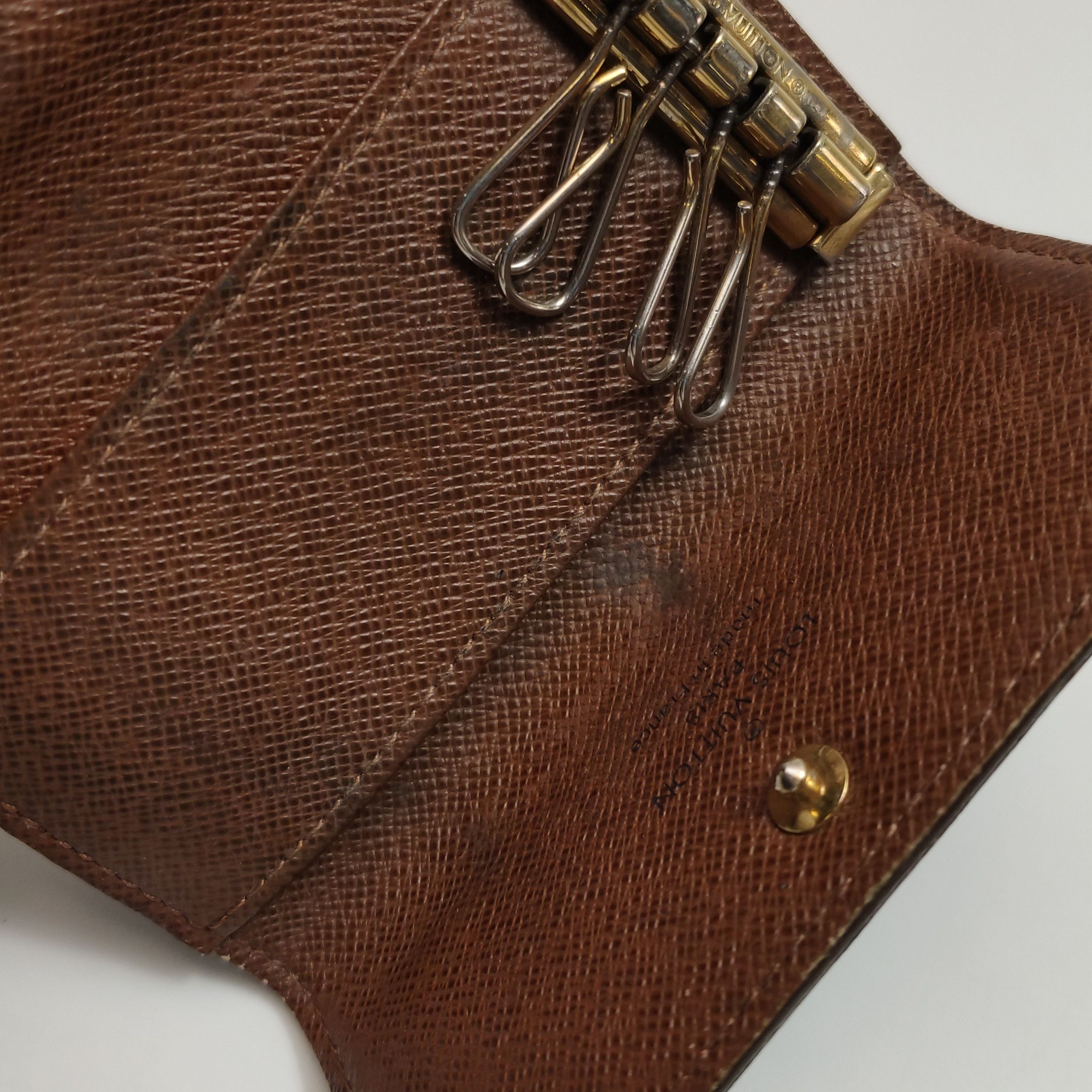 Louis Vuitton Louis Vuitton (LV) Monogram print snap key bag -y2506 Size ONE SIZE - 3 Thumbnail