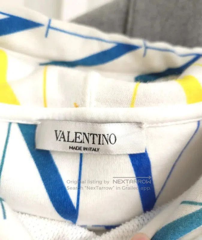 Valentino Valentino Colorful Logo Men's Hooded Sweatshirt . Size US S / EU 44-46 / 1 - 3 Thumbnail