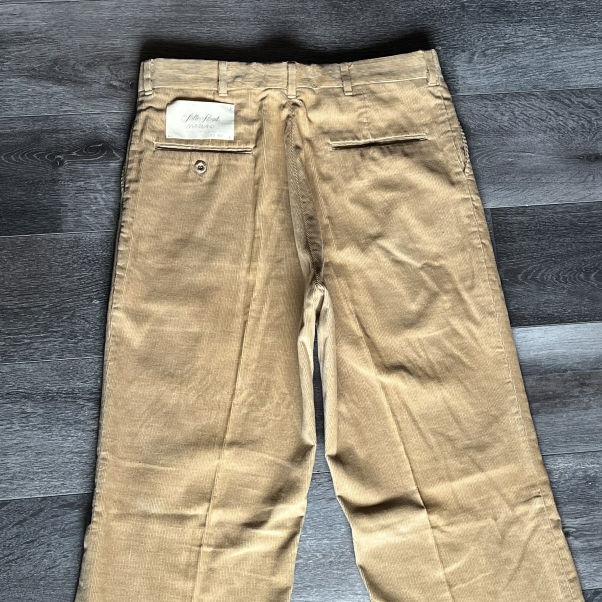 Vintage Vintage 1980s Miller & Rhoads Mansland Corduroy Pants 32x32 Size US 32 / EU 48 - 3 Thumbnail