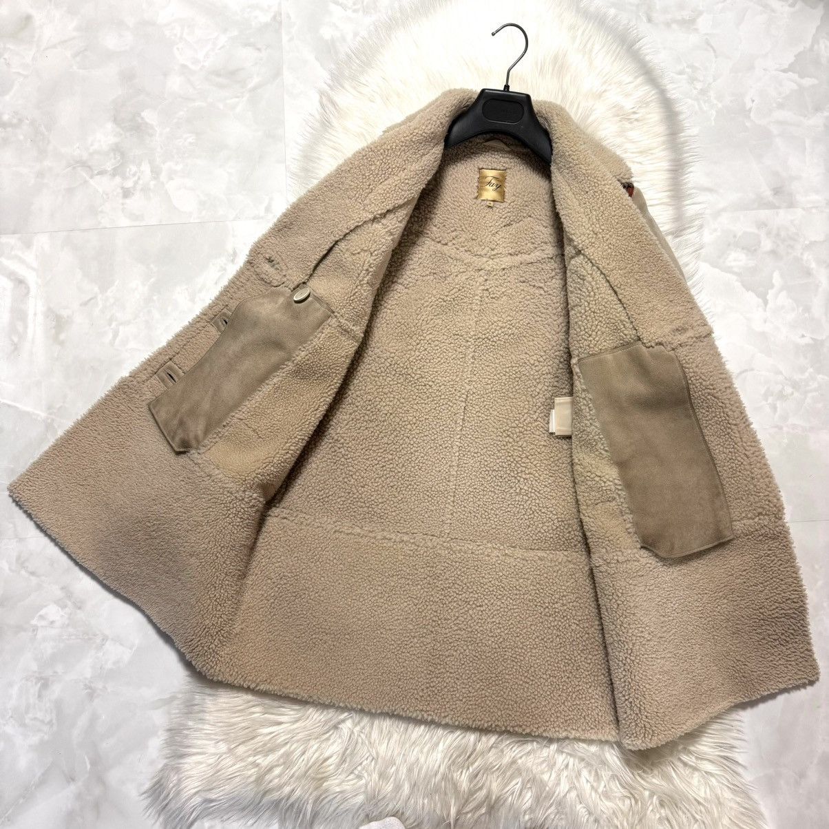 Fay List price 850,000 yen fay Tod's Flower Leather Switch Coat Size S / US 4 / IT 40 - 8 Thumbnail