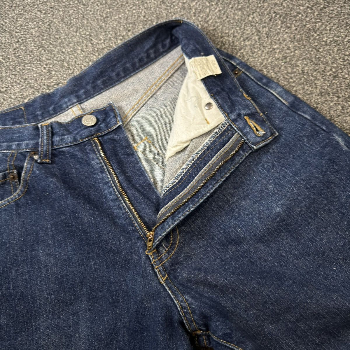 Warehouse 🔥🇯🇵 Vintage 90s Japanese Indigo Blue Warehouse Archive Jeans Size US 27 - 16 Thumbnail