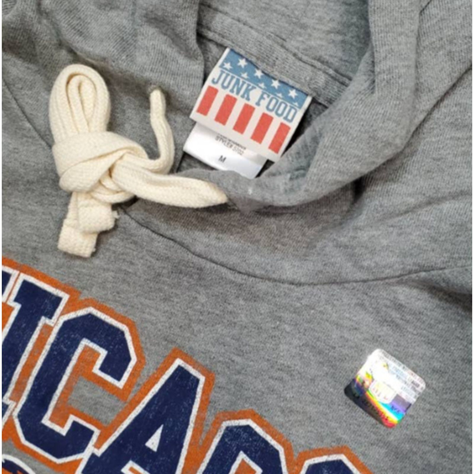 Junk Food Junk Food NFL Cincinnati Bengals Women Grey Hoody Size US M / EU 48-50 / 2 - 3 Thumbnail