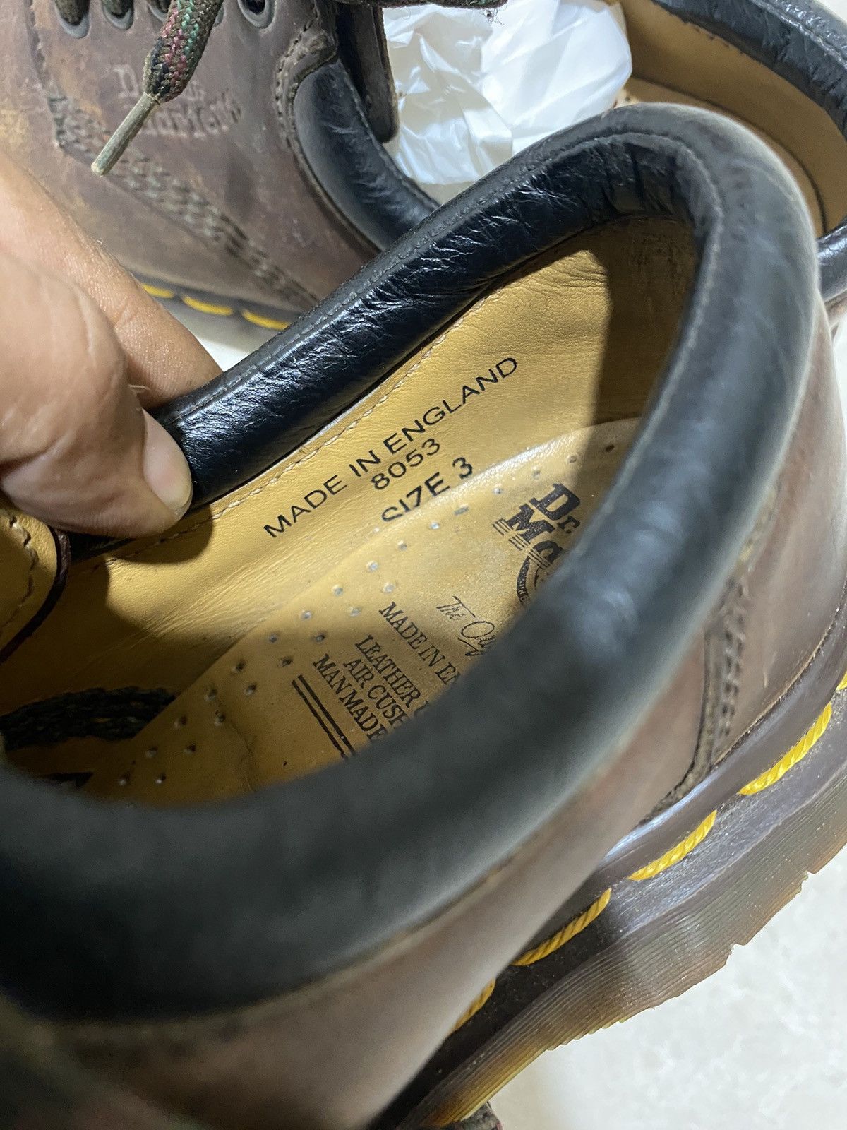Dr. Martens Dr Marteens 8053 Oxford Crazy Horse Size US 5.5 / IT 35.5 - 8 Thumbnail
