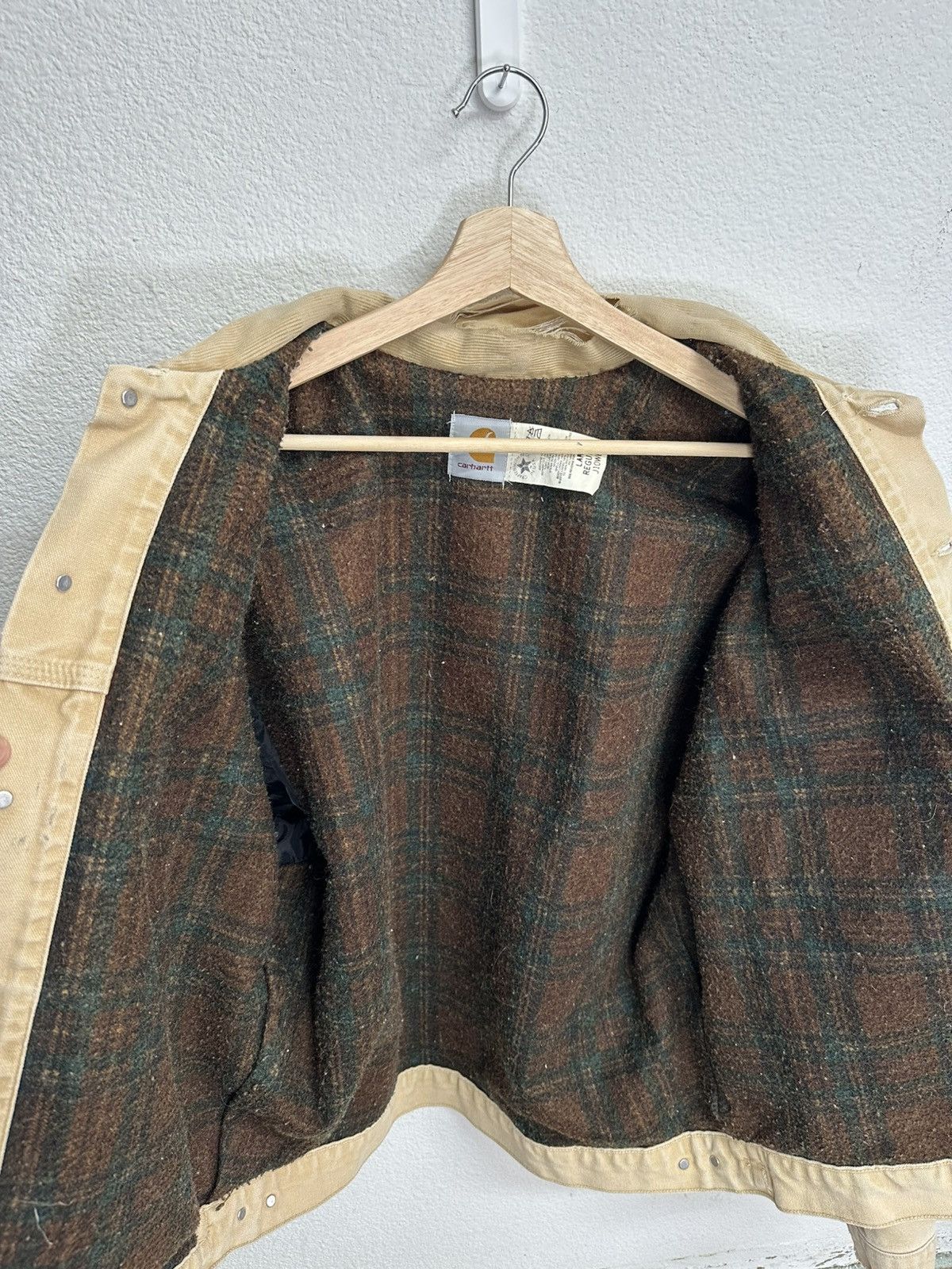 Carhartt 80’s Carhartt J10WET Double Pocket Carpenter Jacket Size US L / EU 52-54 / 3 - 2 Thumbnail