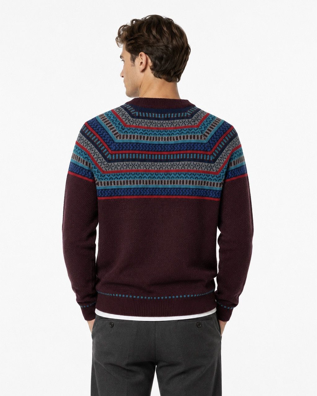 Jack Wills Jack Wills Knit Merino Wool Sweater Jumper Red Long Sleeve Size US M / EU 48-50 / 2 - 2 Thumbnail