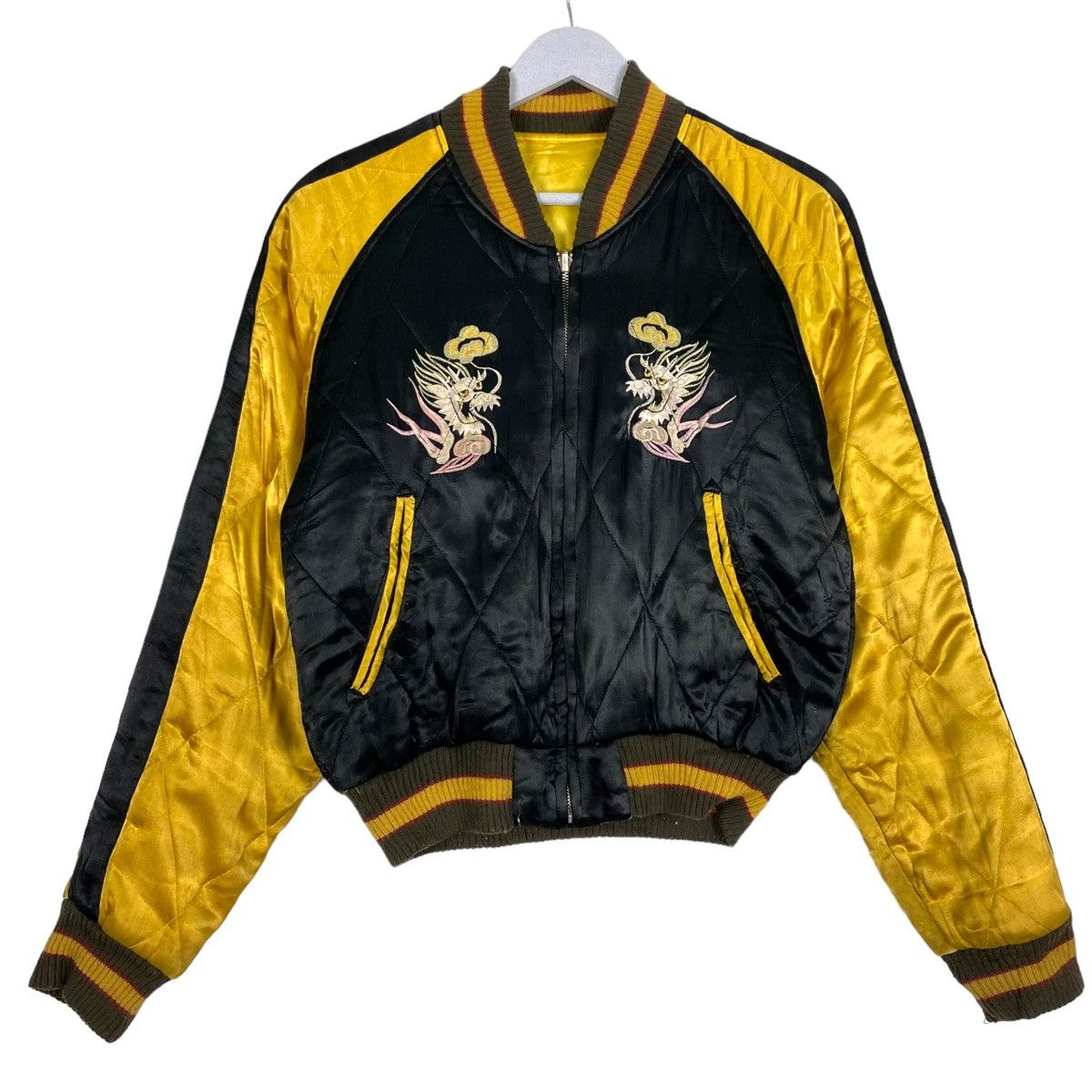Japanese Brand × Toyo Enterprises 💥VINTAGE SWITCH INDUSTRIES JAPAN DRAGON SUKAJAN JACKET Size US M / EU 48-50 / 2 - 3 Thumbnail
