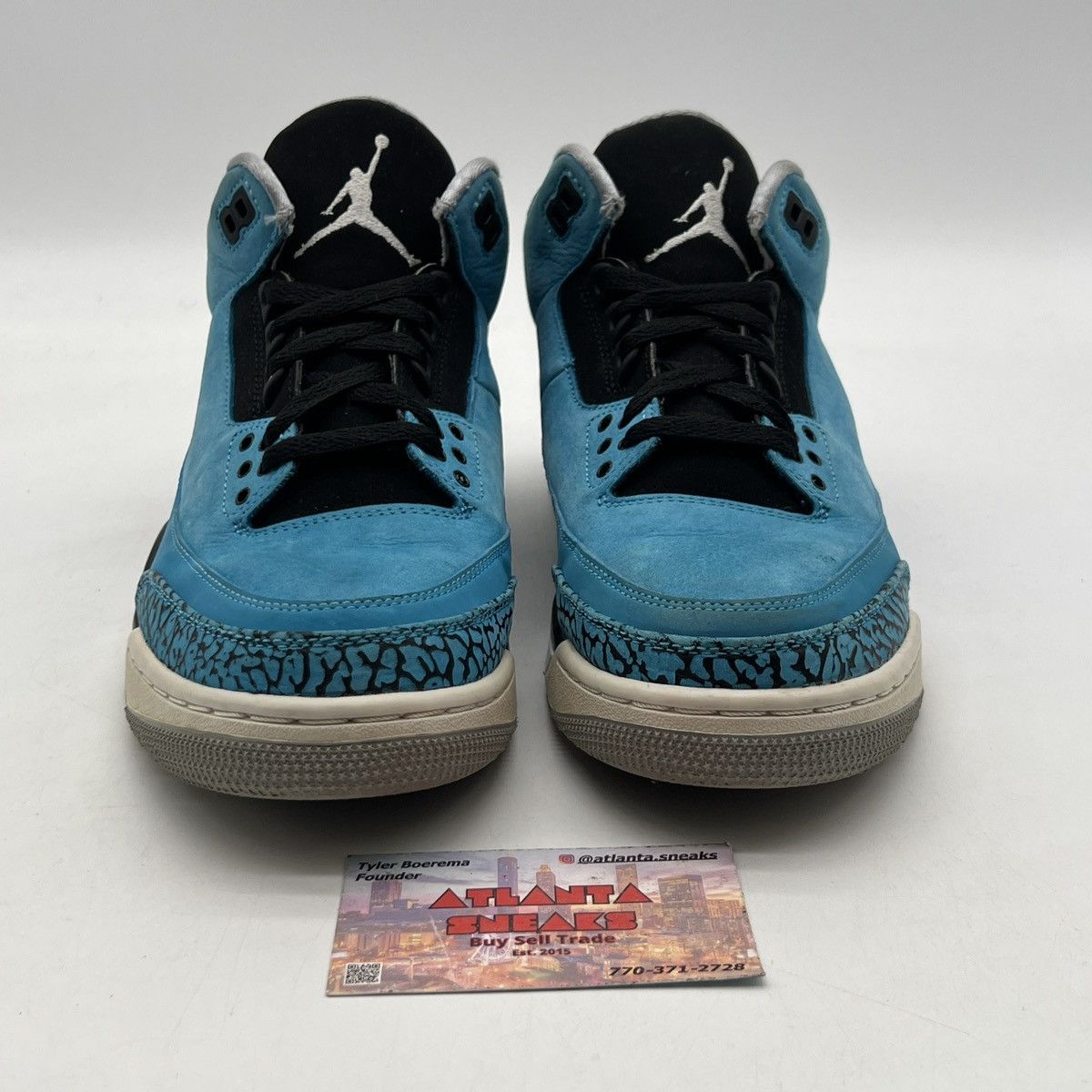 Jordan Brand Air Jordan 3 powder blue Size US 8 / EU 41 - 2 Thumbnail