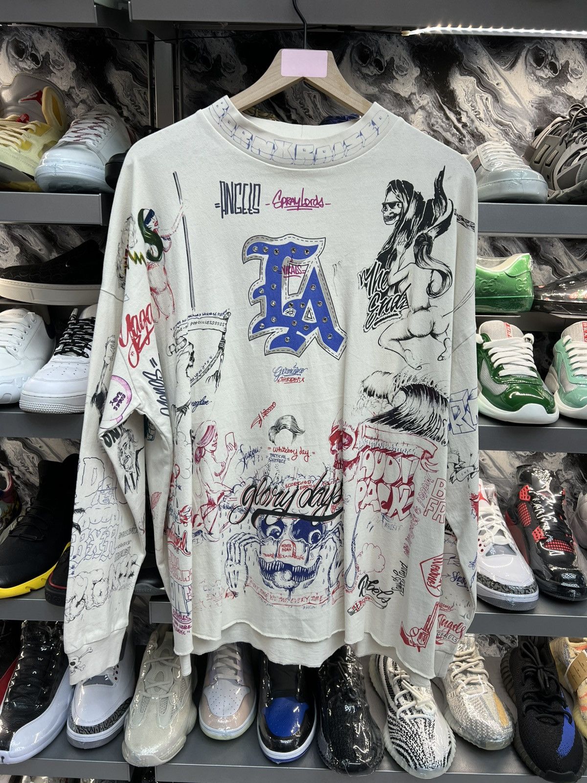 Saint Michael Saint Michael Born c Raised Longsleeve Size US M / EU 48-50 / 2 - 1 Thumbnail