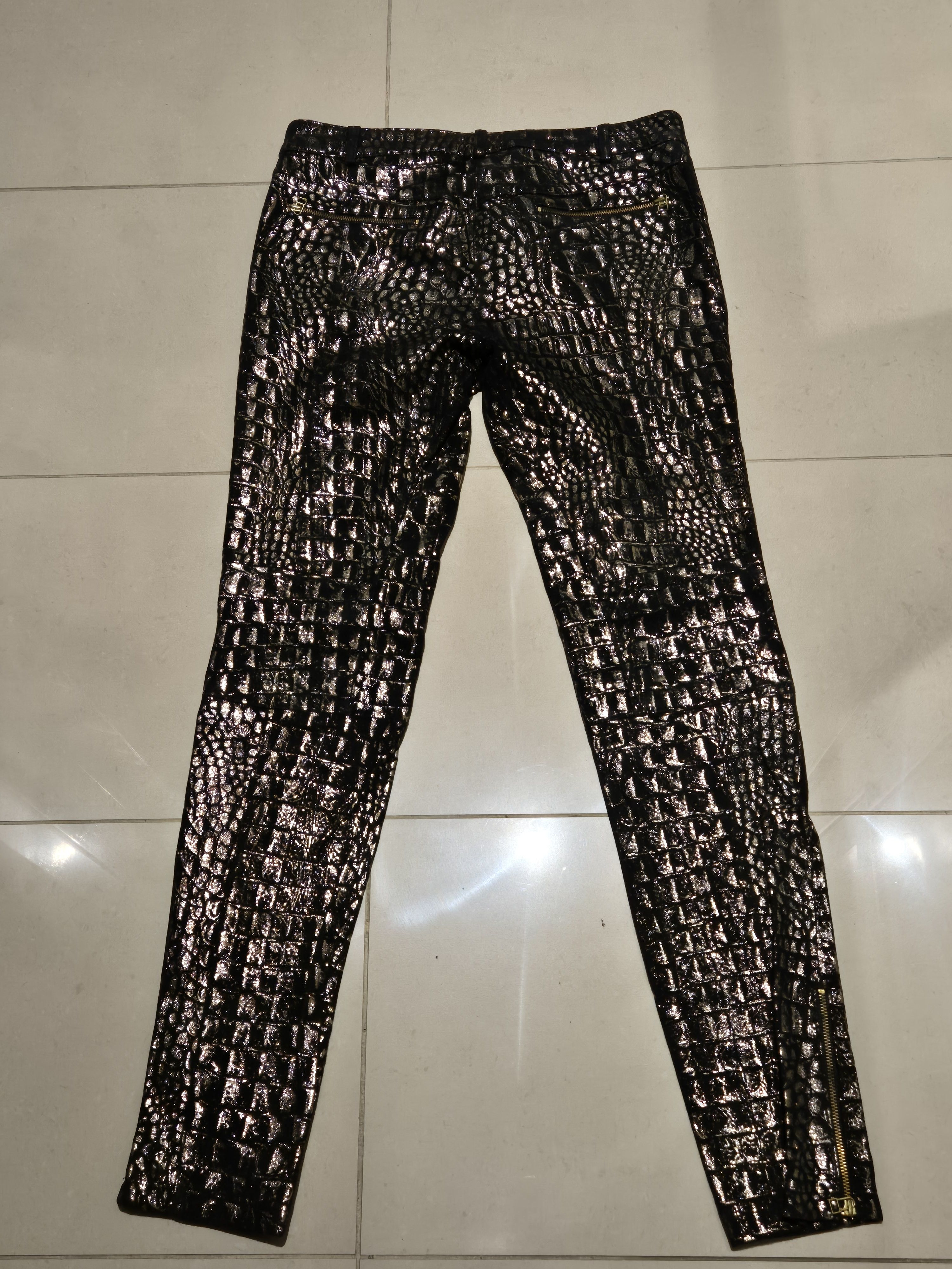 Other Sass +Bide foil printed suede pants Size 27" / US 4 / IT 40 - 2 Thumbnail