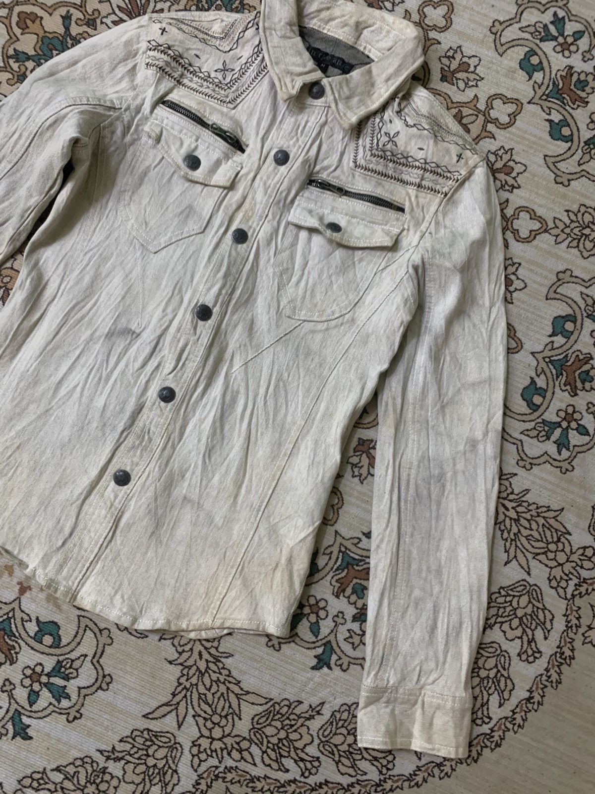 In The Attic IN THE ATTIC SHIRT DENIM Size M / US 6-8 / IT 42-44 - 3 Thumbnail