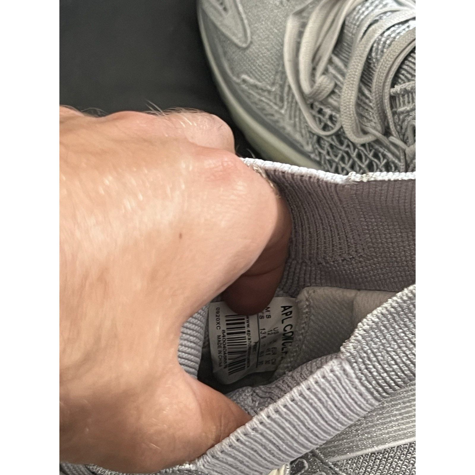 APL APL Concept X Silver Basketball Shoes Size 12 Sneakers Size US 12 / EU 45 - 6 Thumbnail