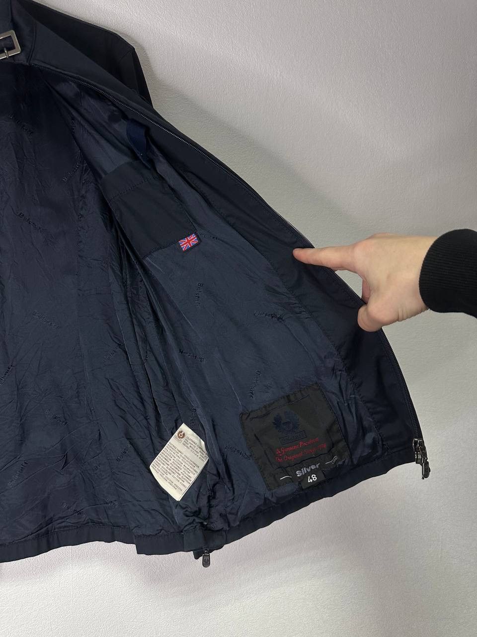 Belstaff Belstaff Silver Label Navy Field Jacket Size 48 Lightweight Size US M / EU 48-50 / 2 - 9 Thumbnail