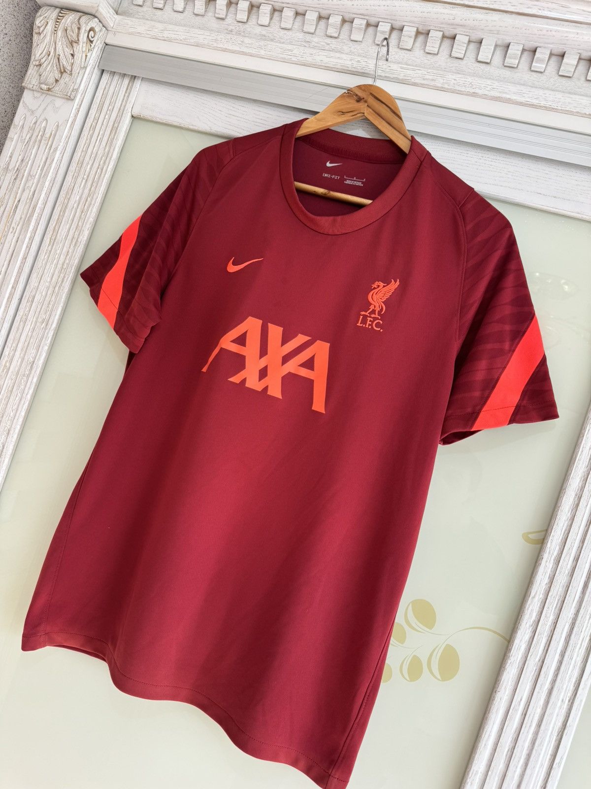 Nike Liverpool 2021-2022 Soccer Training Jersey Football Kit Size US L / EU 52-54 / 3 - 3 Thumbnail