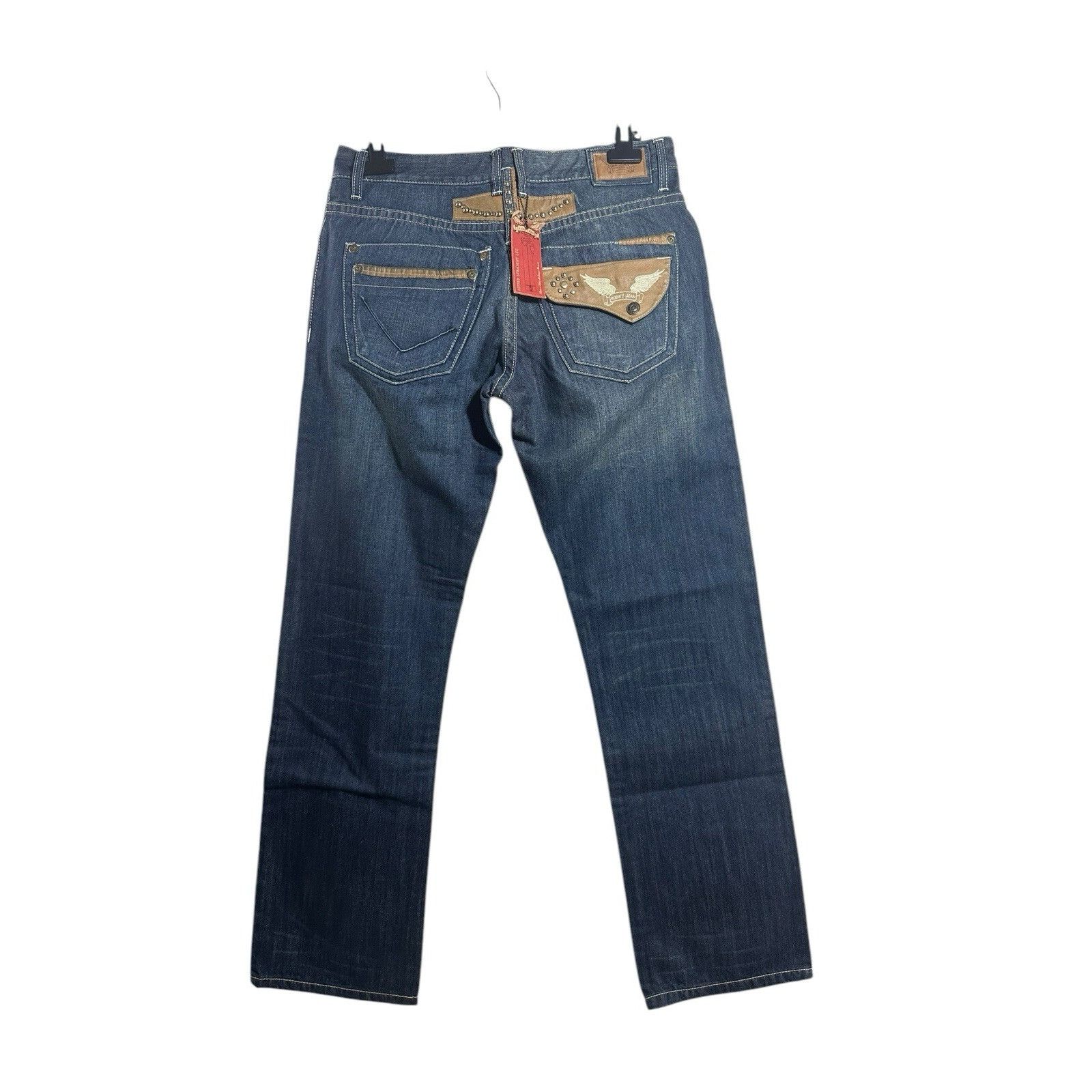 Robins Jeans Vintage Robin Jeans Rock Biker Jeans Denim Y2K Hip Hop 90’s Size US 36 / EU 52 - 3 Thumbnail