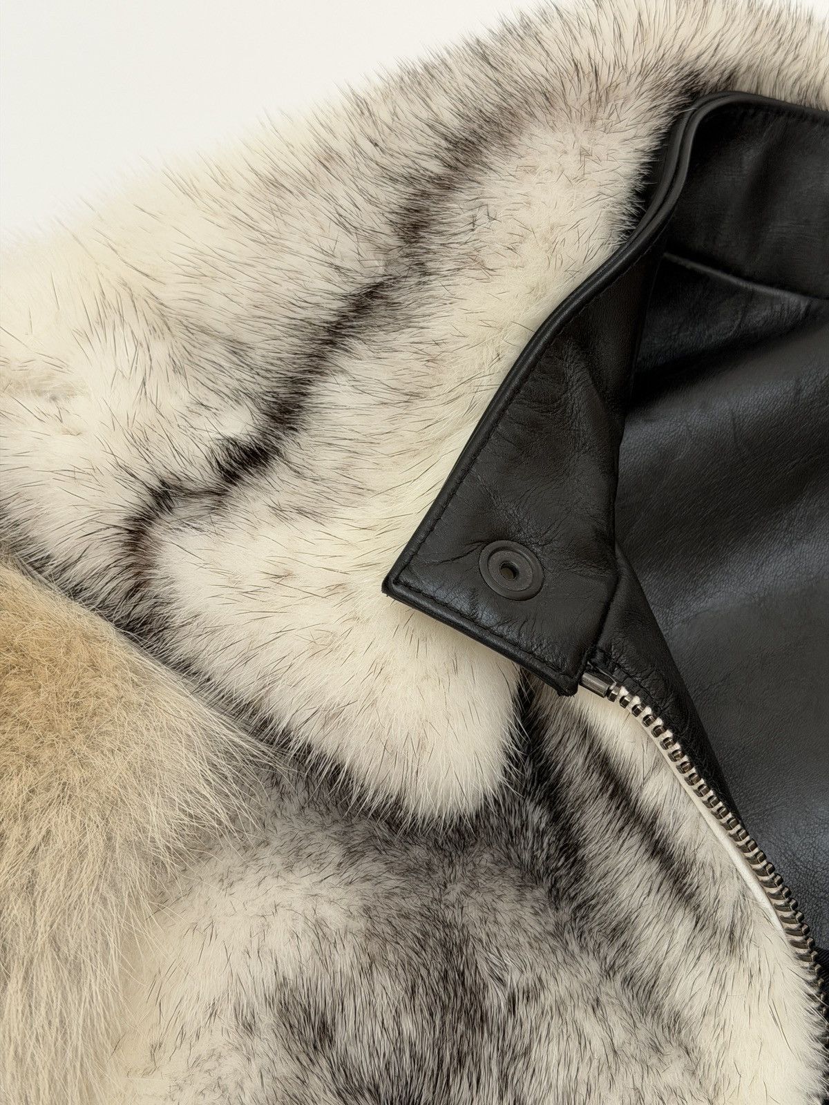 Balenciaga Balenciaga Genuine Mink & Fox Fur Jacket Size XS / US 0-2 / IT 36-38 - 10 Thumbnail
