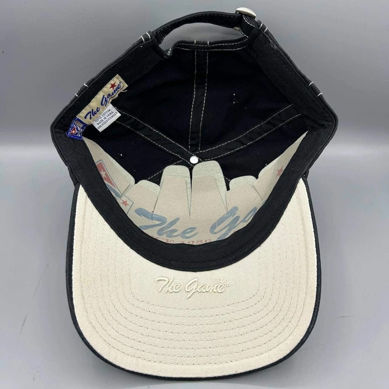 The Game Oklahoma State University Cowboys Hat Men Strap Back Cotton Size ONE SIZE - 2 Thumbnail