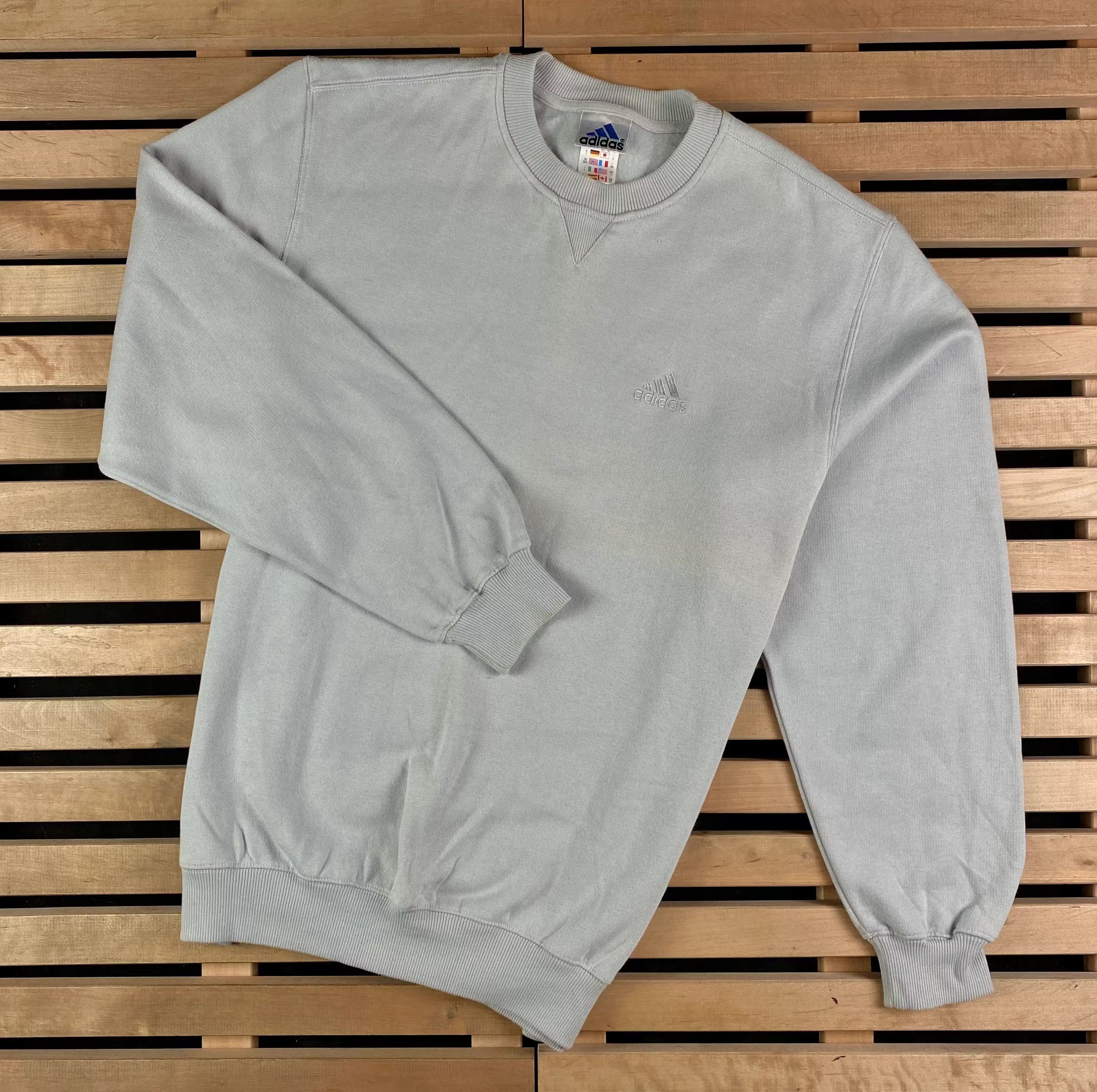 Adidas × Vintage Mens Sweatshirt Adidas Vintage Size S Size US S / EU 44-46 / 1 - 1 Thumbnail