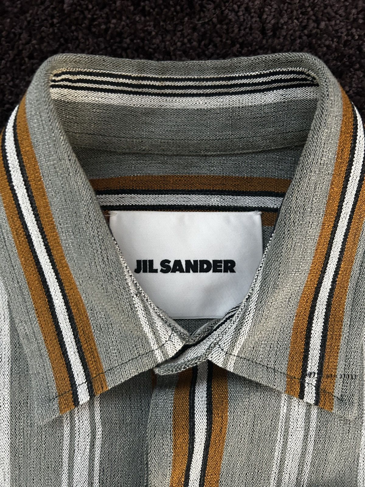 Jil Sander Jil Sander Shirt Striped Size US S / EU 44-46 / 1 - 3 Thumbnail