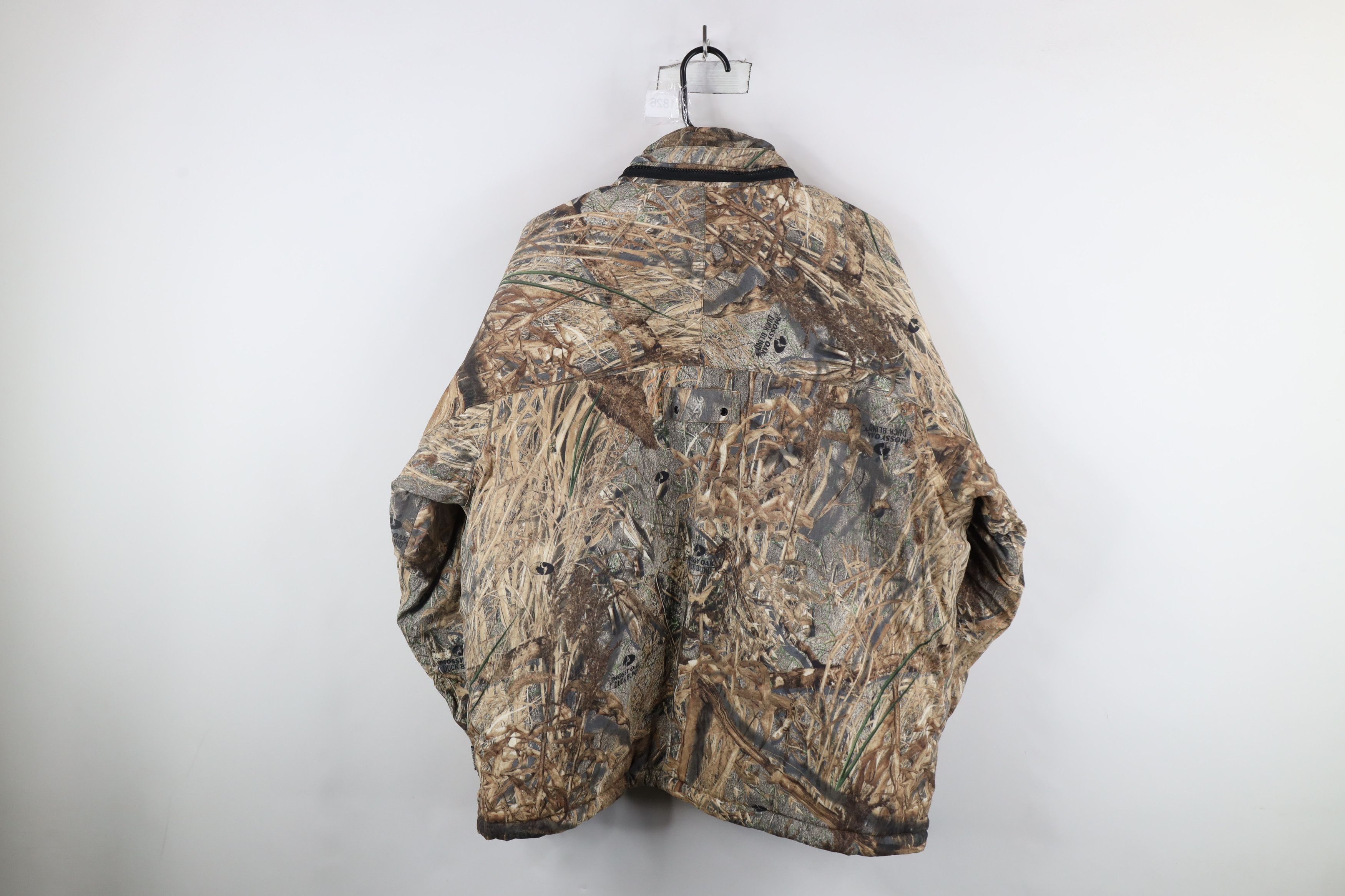 Vintage Vintage 90s Streetwear Duck Blind Camouflage Quilted Jacket Size US XL / EU 56 / 4 - 14 Thumbnail