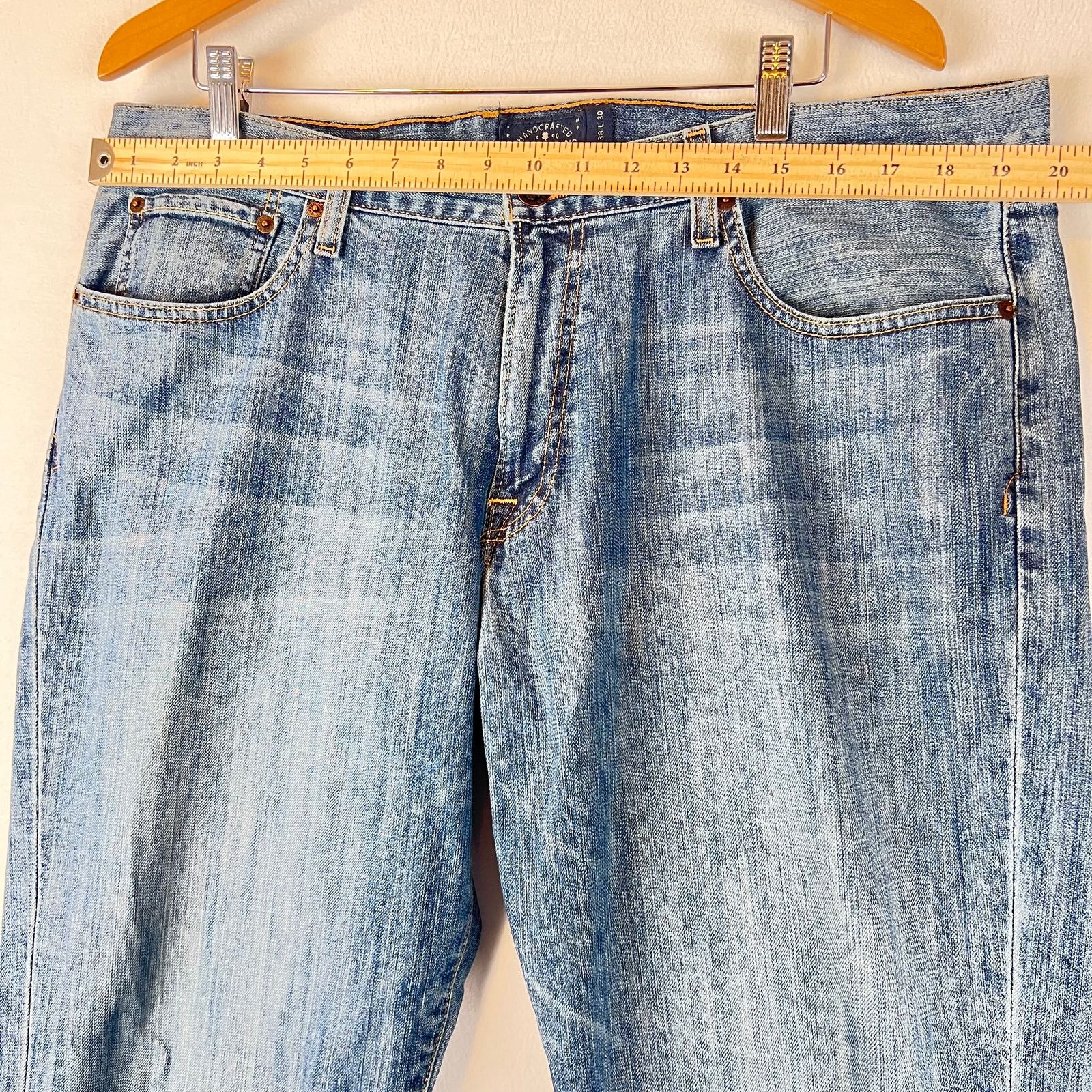 Lucky Brand Lucky Brand Jeans Men 38x30 Blue 221 Straight Mid Rise Denim Size US 38 / EU 54 - 7 Thumbnail