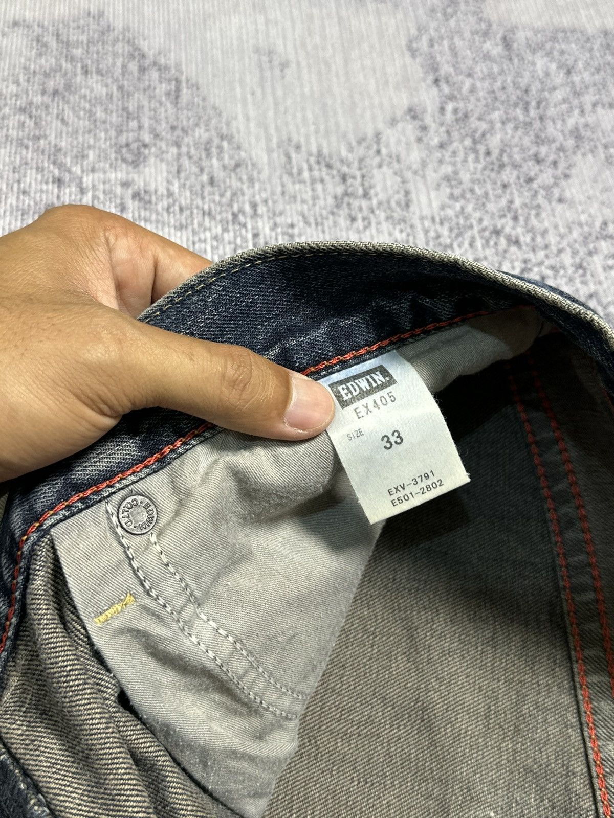 Undercover × Uniqlo 2000s Edwin Mud Washed Denim 405 Size US 33 - 11 Thumbnail