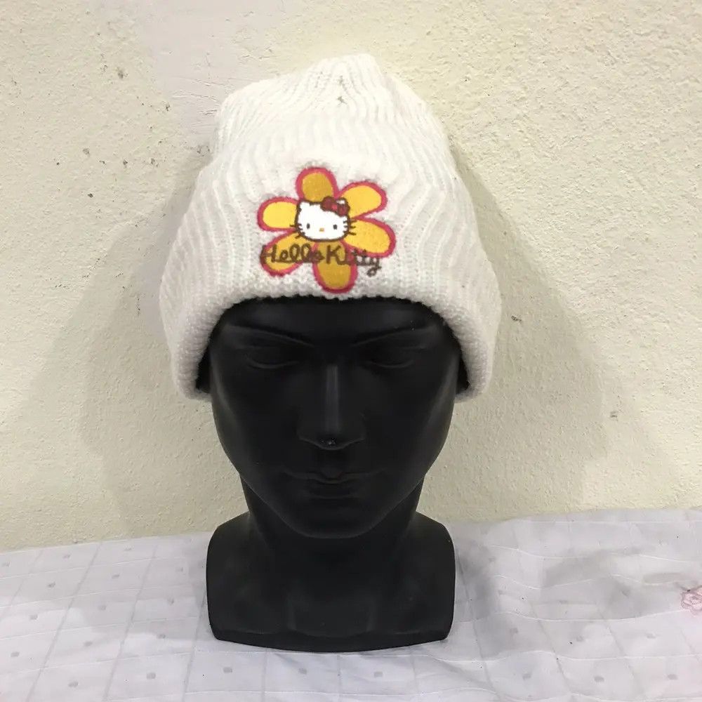 Cartoon Network Hello Kitty Small Logo Beanie Hat Size ONE SIZE - 2 Thumbnail