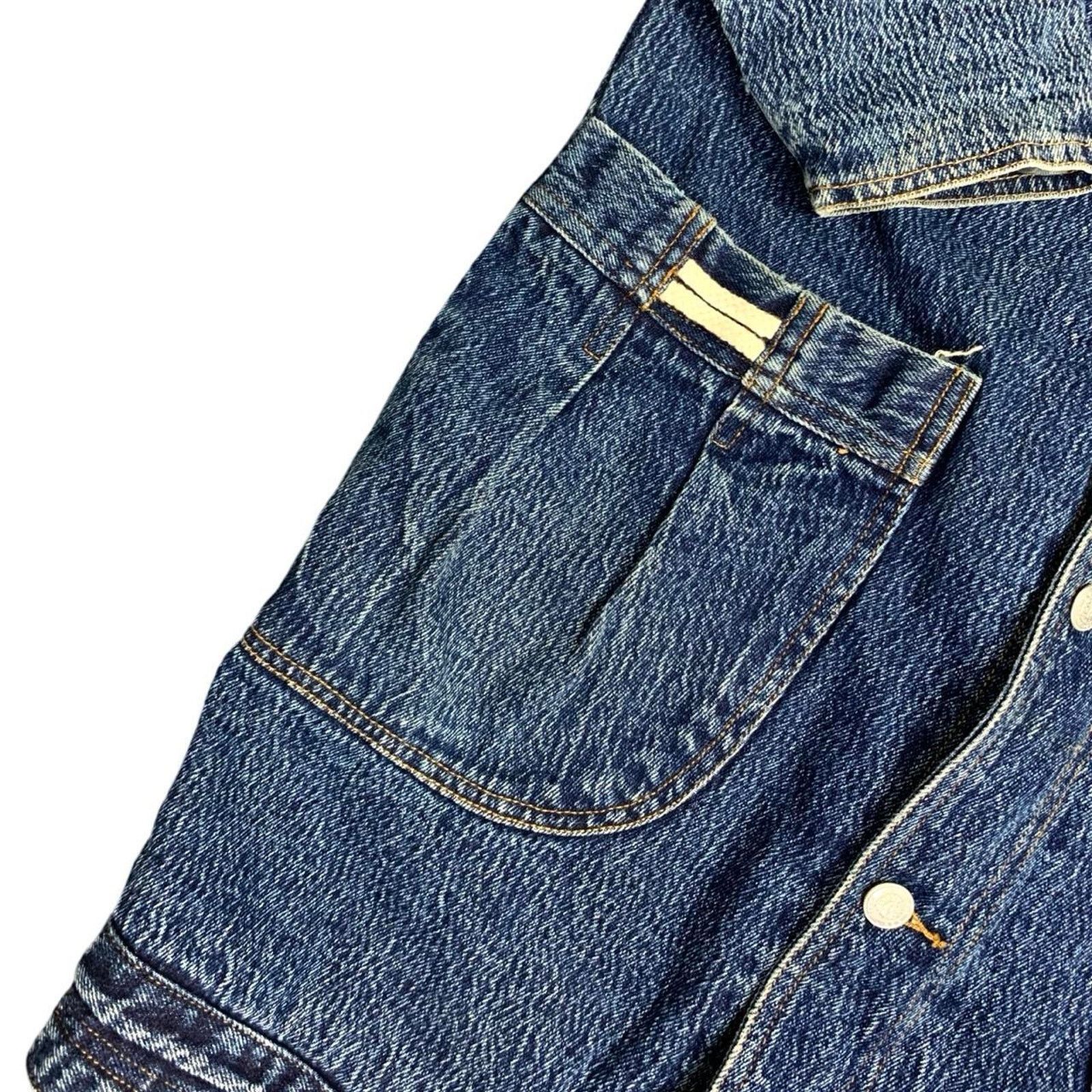 Vintage 90s Vintage Denim Chore Style Jacket Size US S / EU 44-46 / 1 - 4 Thumbnail