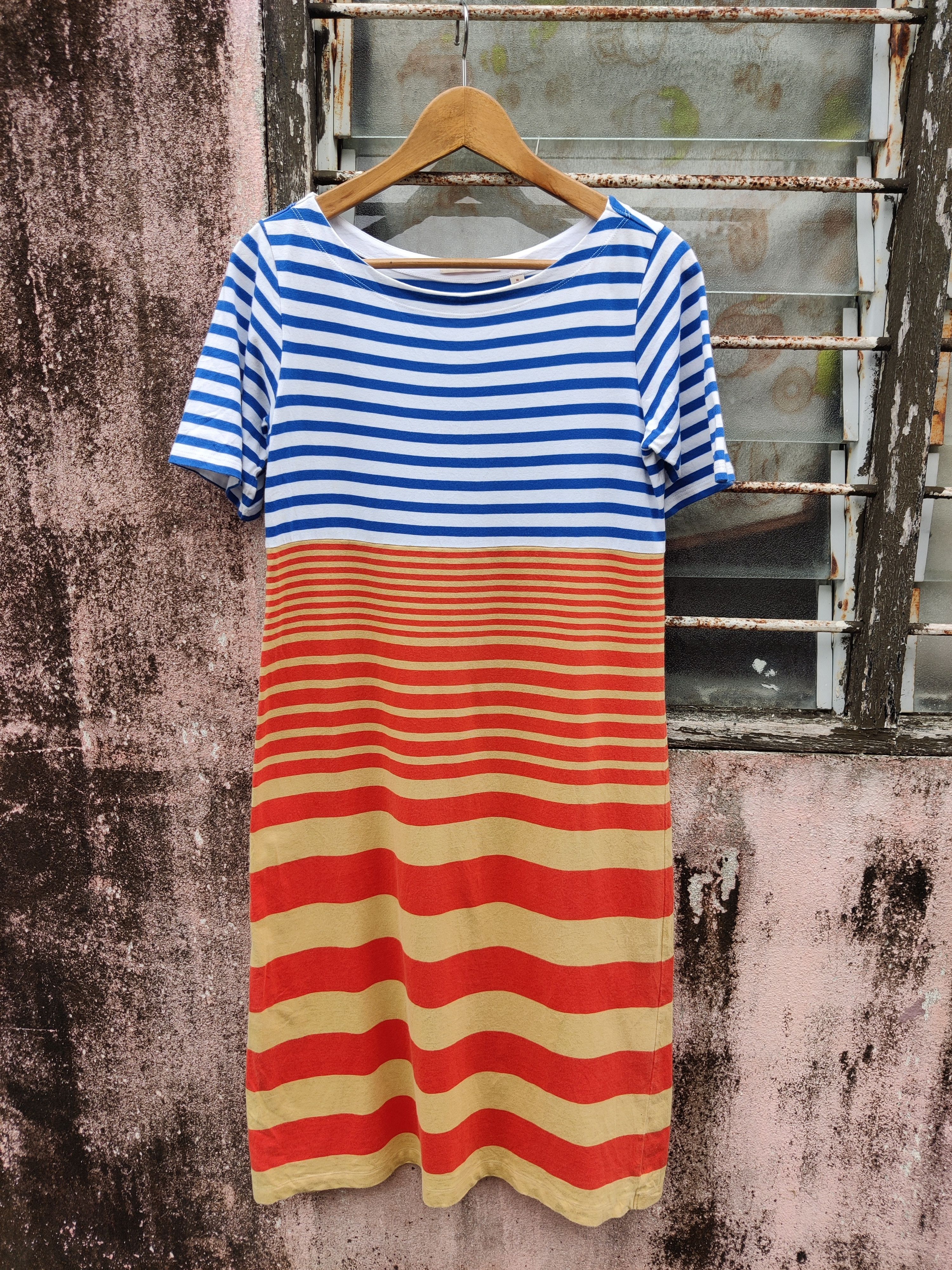 Marni × Uniqlo Vintage Marni x Uniqlo Stripes Dress Size M / US 6-8 / IT 42-44 - 1 Thumbnail