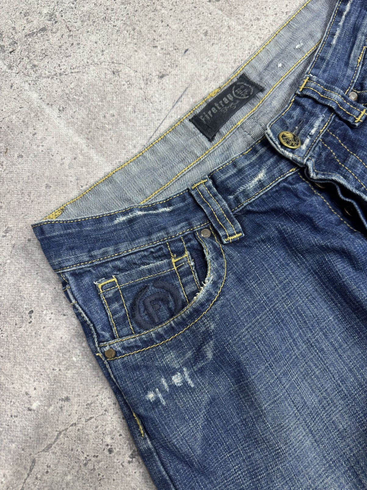 Ed Hardy Vintage Denim Ed Hardy Style FuBu Cargo USA Evisu Japanese Size US 32 / EU 48 - 6 Thumbnail