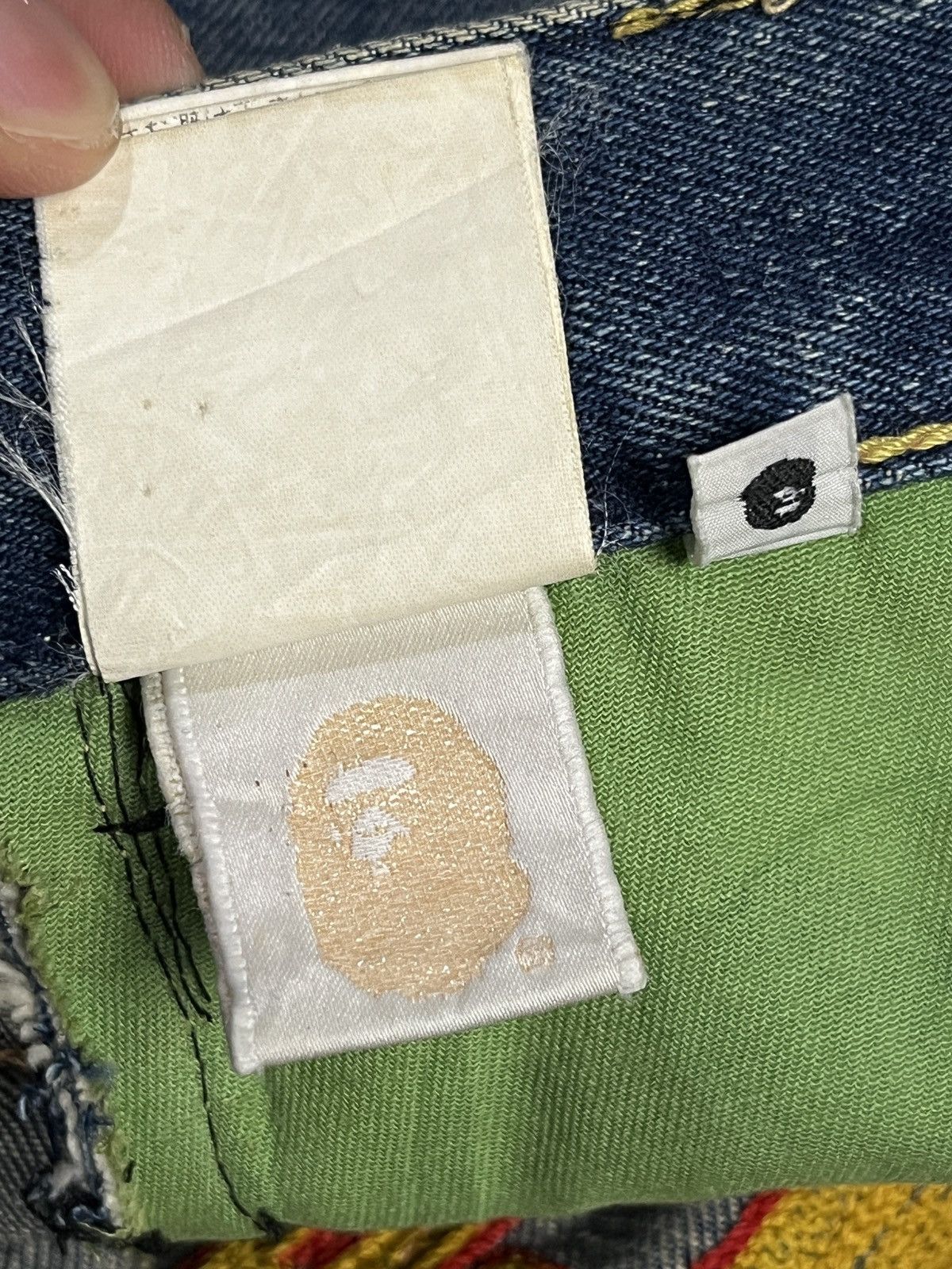 Bape Bape Embroidered Skinny Jeans Size US 30 / EU 46 - 9 Thumbnail