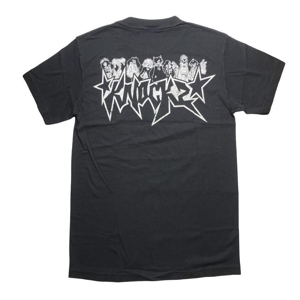 KNOCK2 K2 x EDM music reverse tee shirt