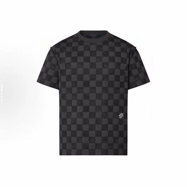 Louis Vuitton Louis Vuitton Checkerboard printed logo short sleeve Size US XL / EU 56 / 4 - 1 Thumbnail