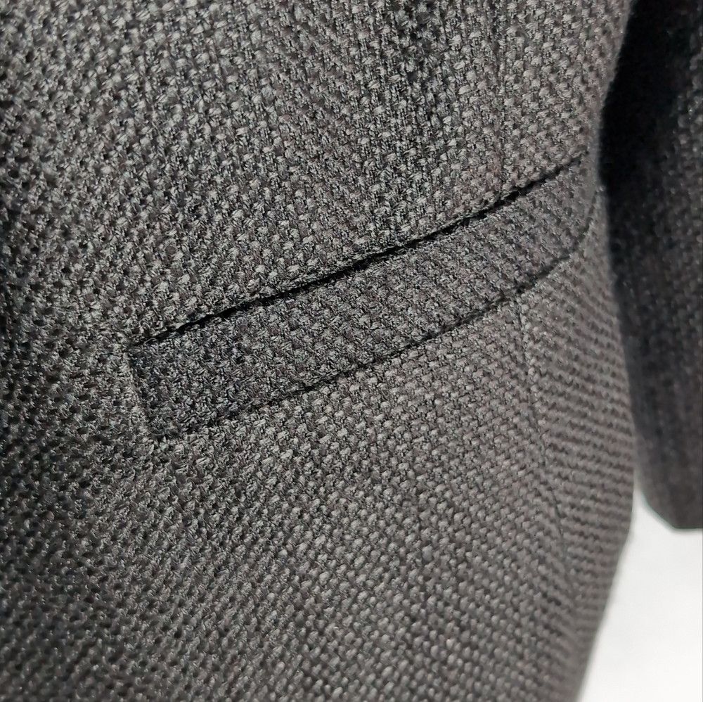 Designer Ladies Belatrix Open Jacket Black woven fabric XL Sharp Size XL / US 12-14 / IT 48-50 - 3 Thumbnail